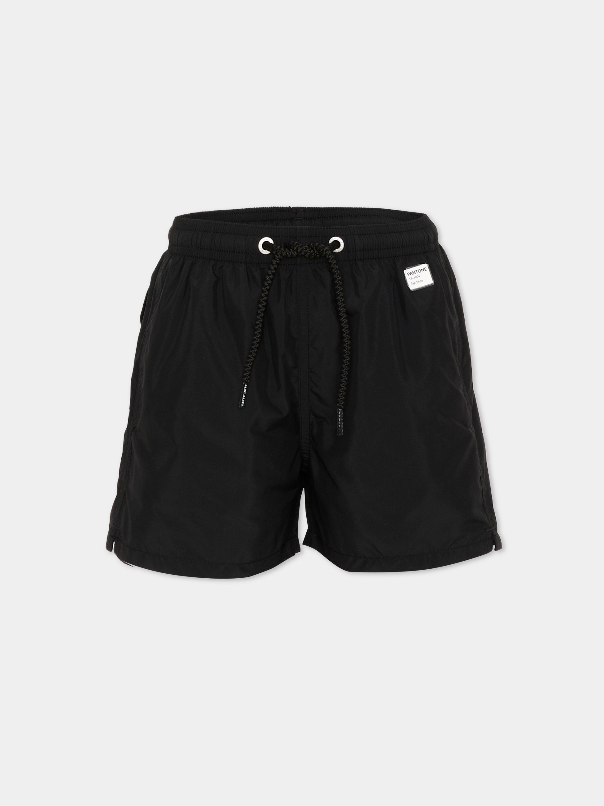 Boxer mare nero  Jean Lighting Pantone  per bambino,Mc2 Saint Barth,JEA0012 01653L