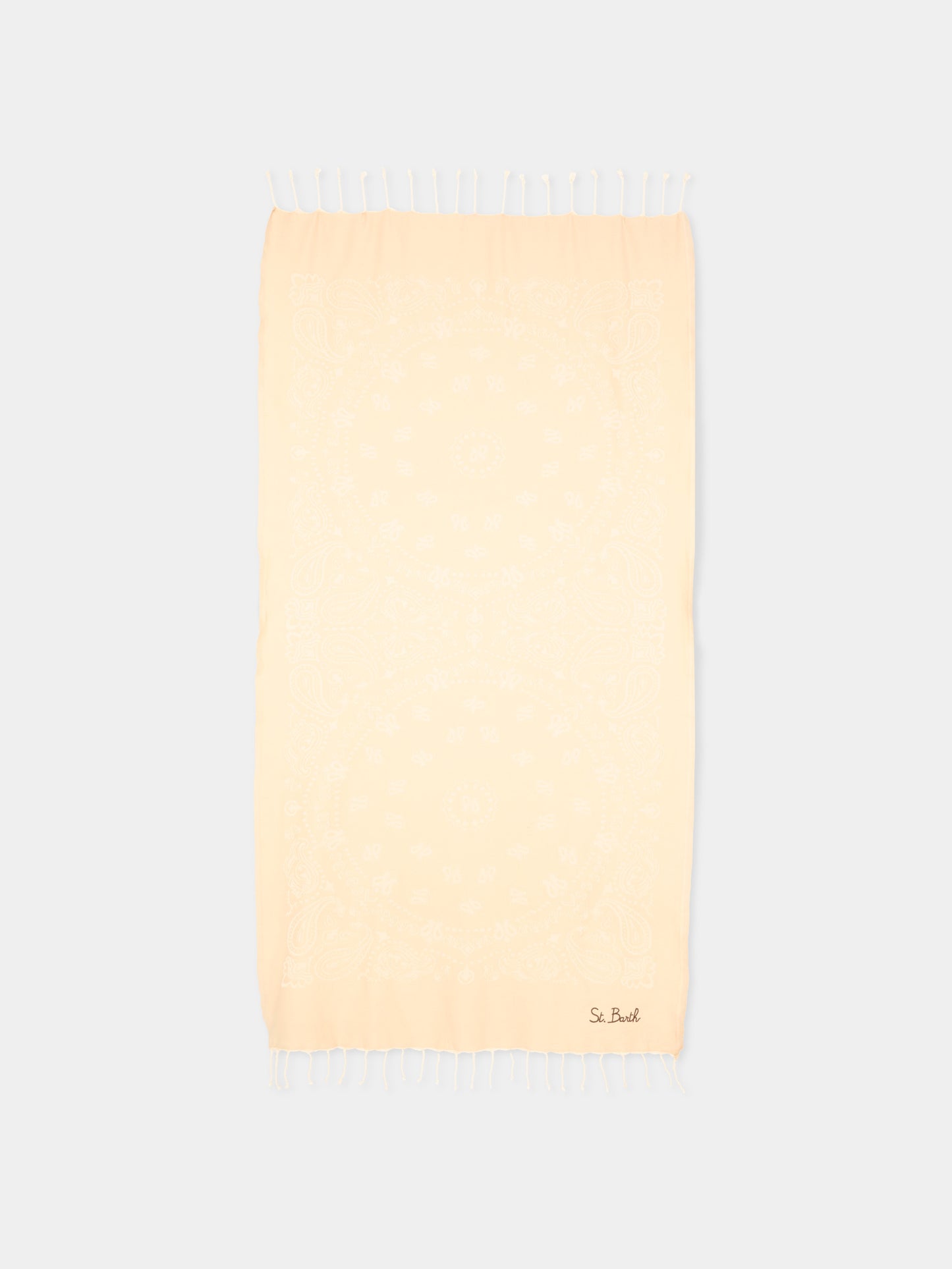 Telo mare beige Foutas J per bambina,Mc2 Saint Barth,FOUT009 02702L