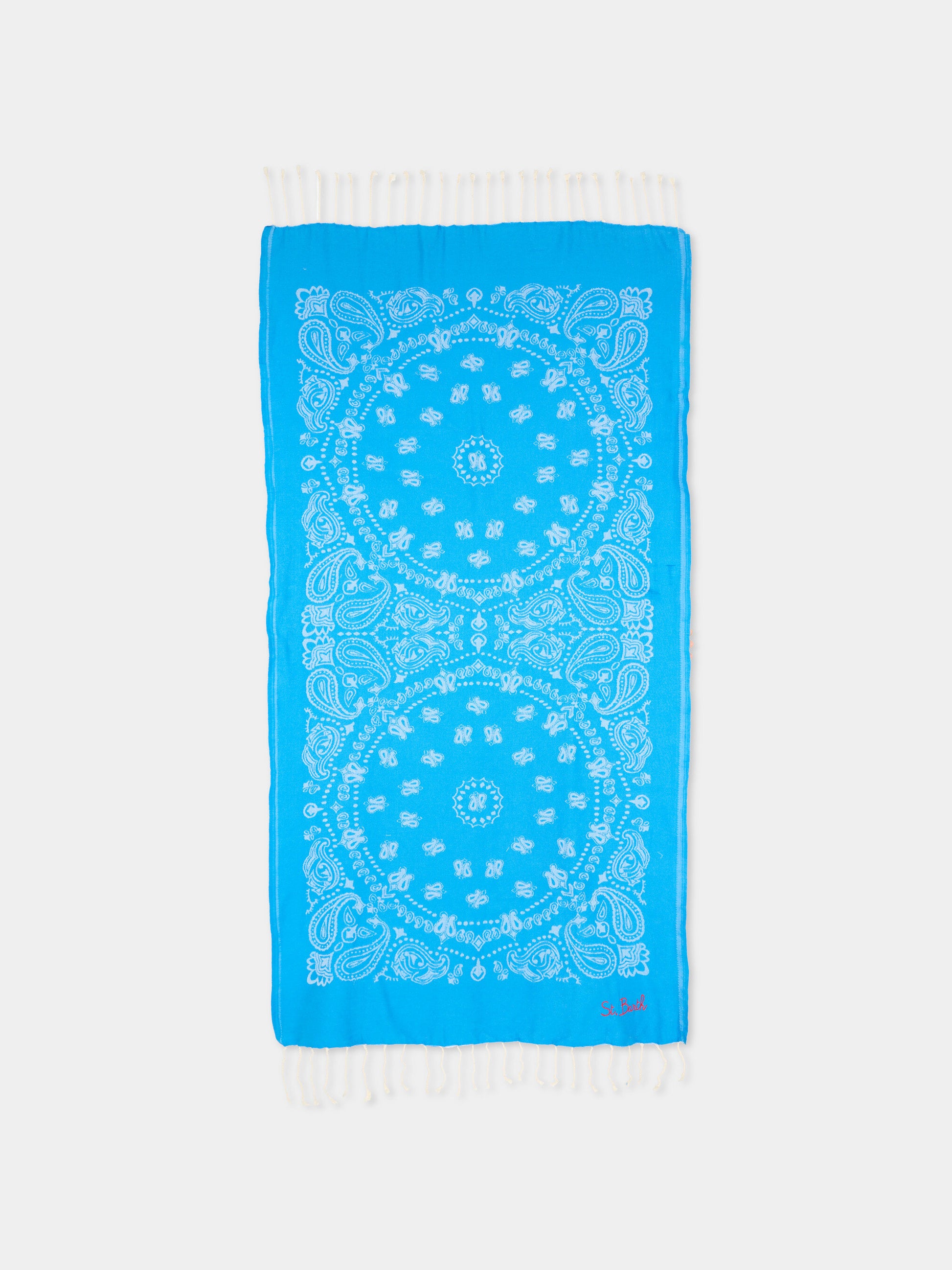 Telo mare celeste Foutas J per bambini,Mc2 Saint Barth,FOUT009 02703L