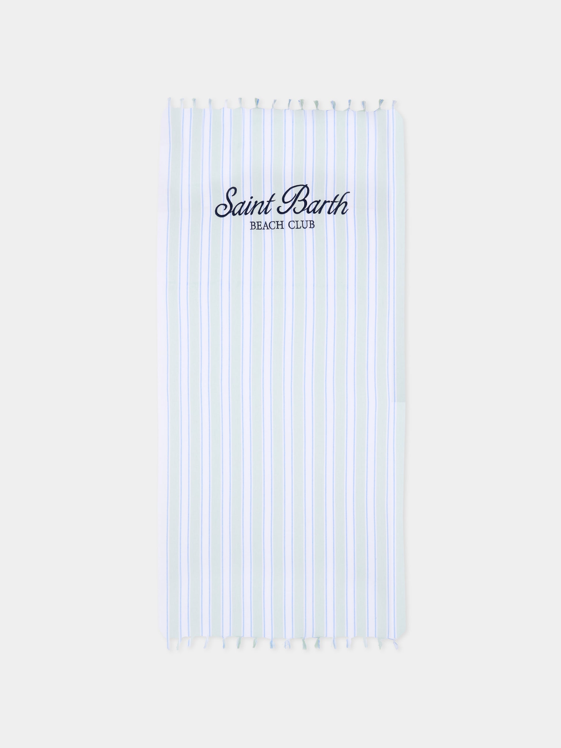 Telo mare azzurro Foutas Light N per bambini a righe,Mc2 Saint Barth,FOUL002 00937L