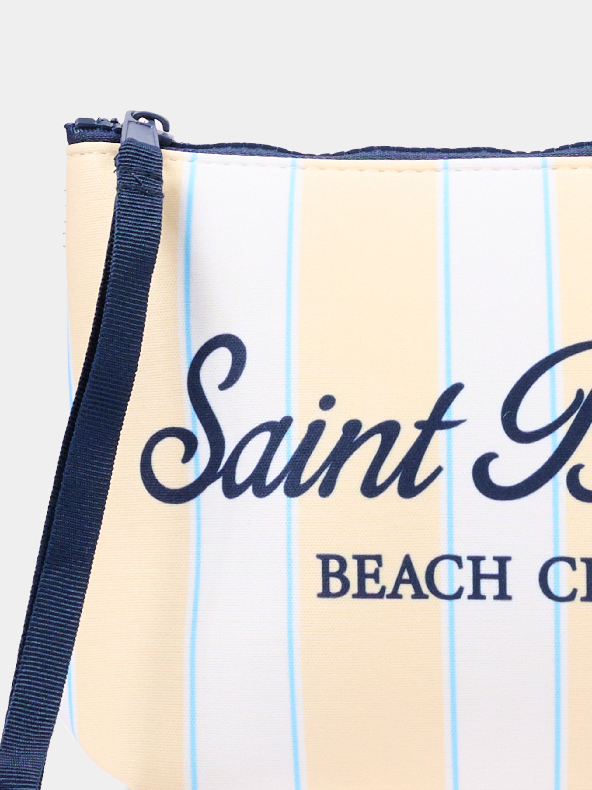 Pochette gialla Aline per bambini a righe,Mc2 Saint Barth,ALIN001 03279L