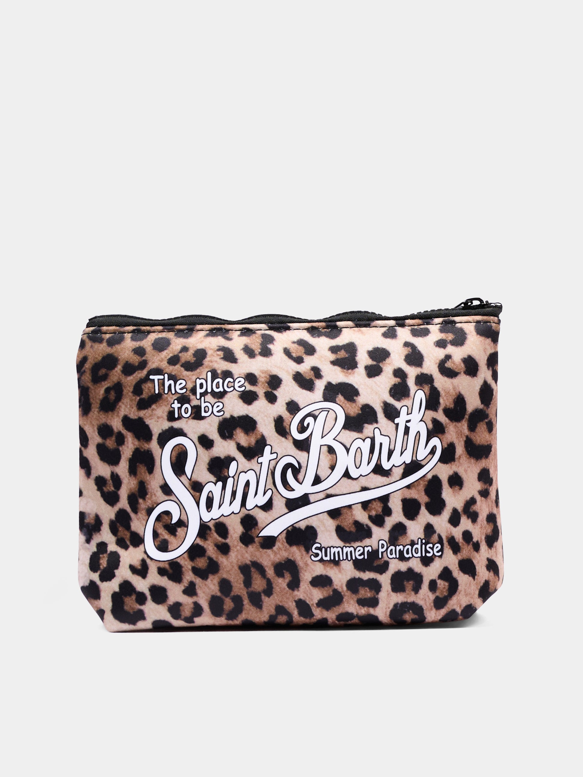 Pochette marrone Aline per bambina animalier,Mc2 Saint Barth,ALIN001 00653L