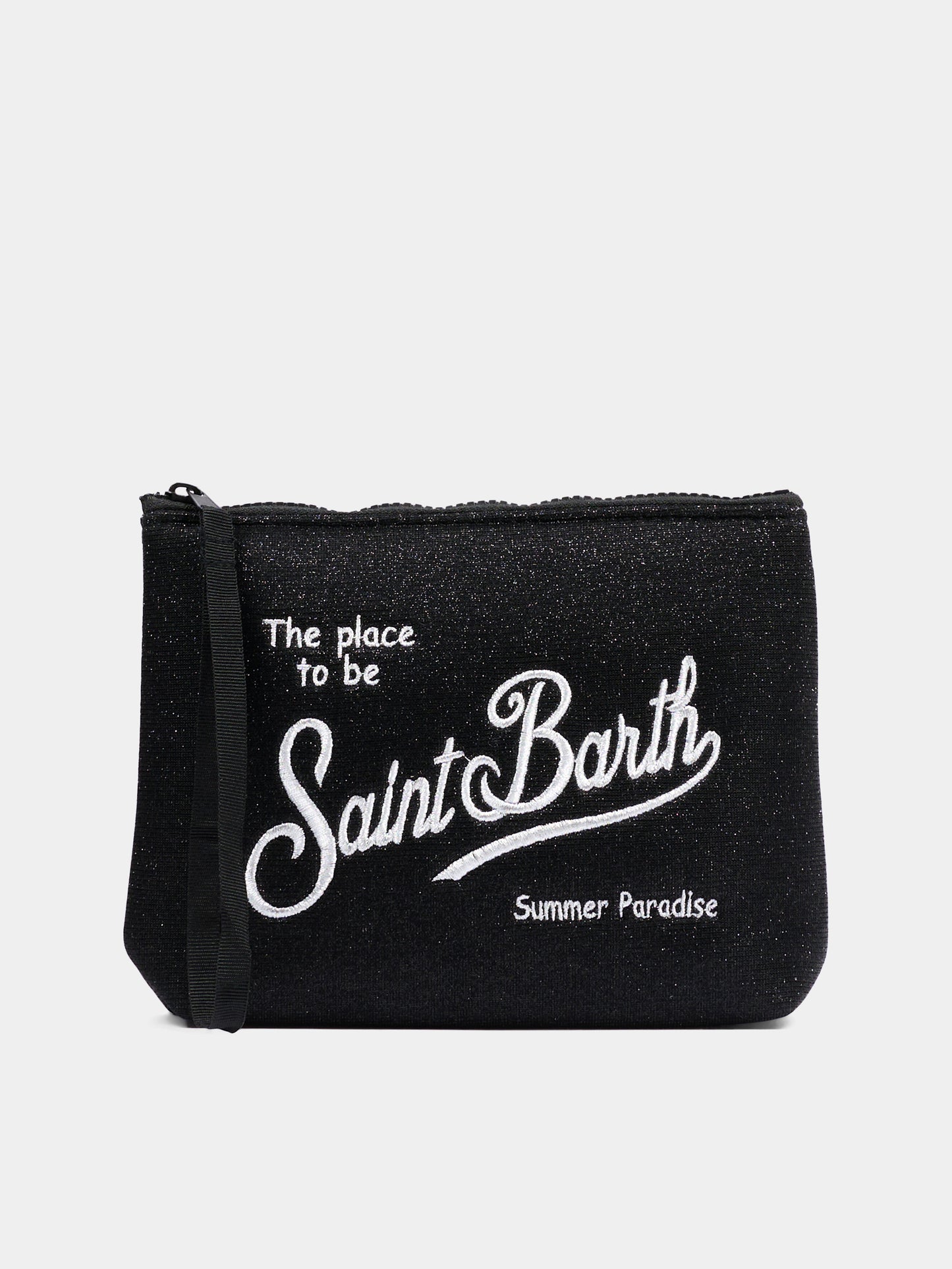 Pochette nera Aline Lurex per bambina,Mc2 Saint Barth,ALI0013 02999L