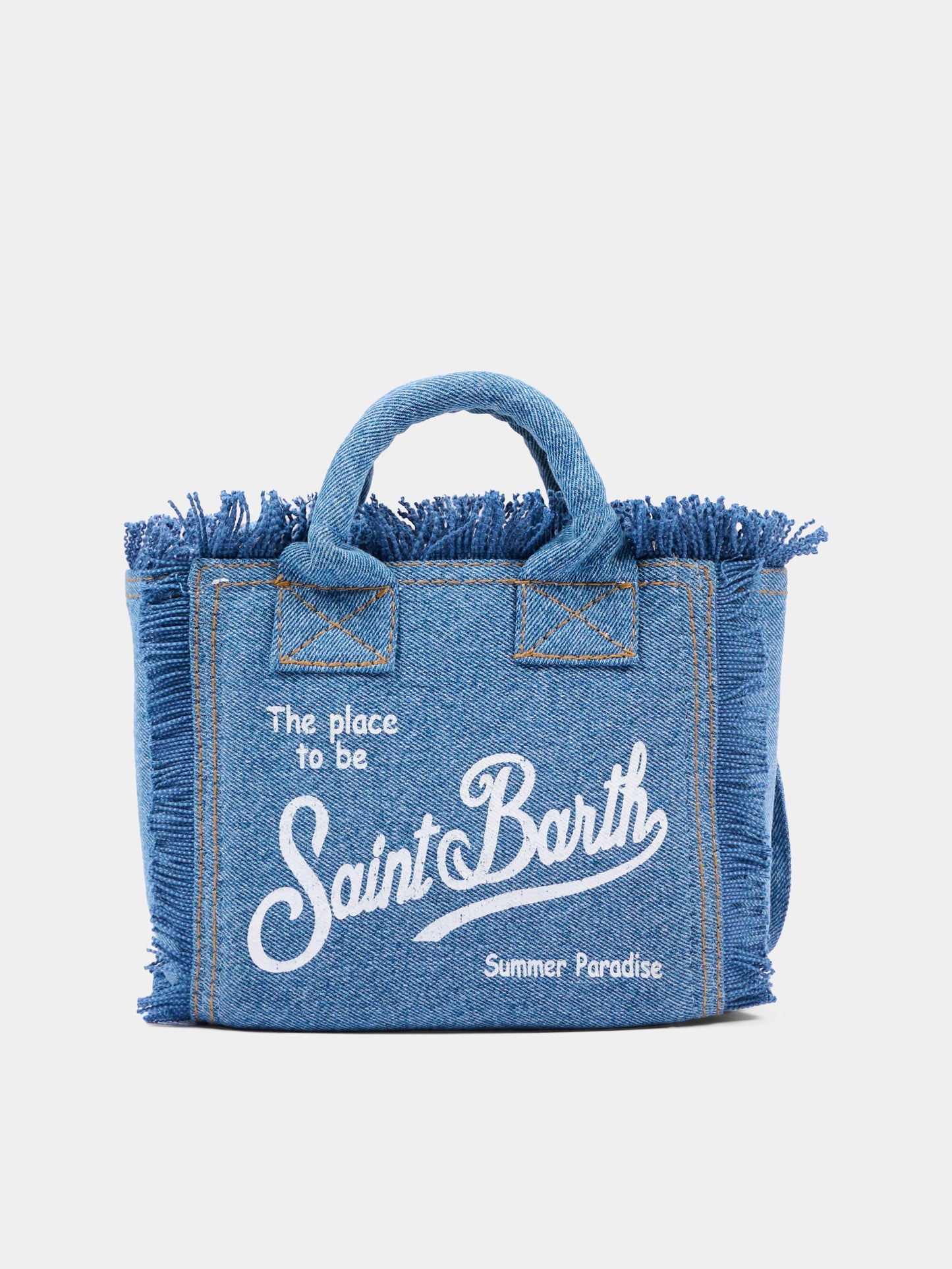 Borsa denim Vanity Mini per bambina,Mc2 Saint Barth,VAMI001 00009L