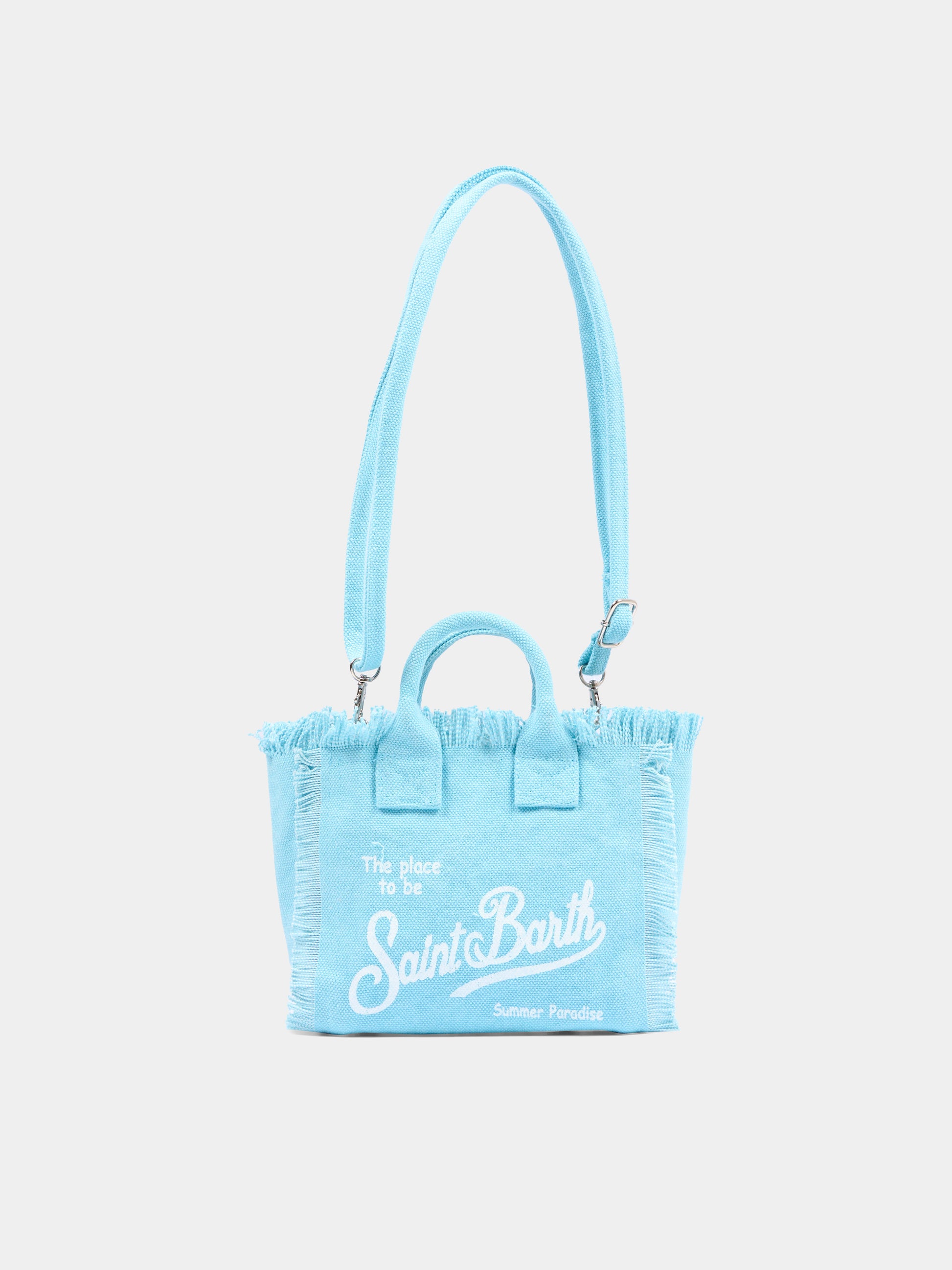 Borsa celeste Vanity Mini per bambina,Mc2 Saint Barth,VAMI001 00165L