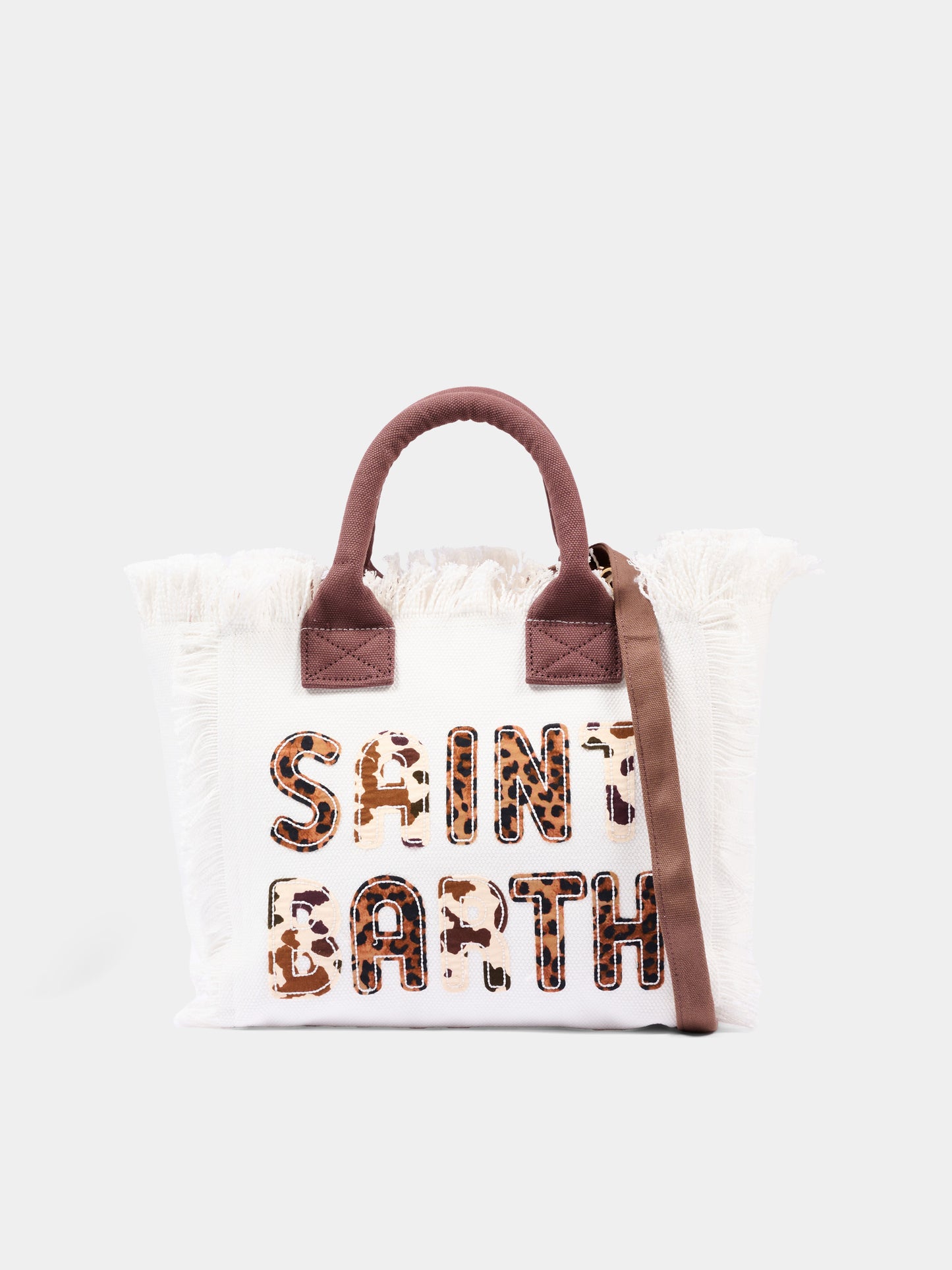 Borsa mare bianca Colette per bambina animalier,Mc2 Saint Barth,COL0001 00326L