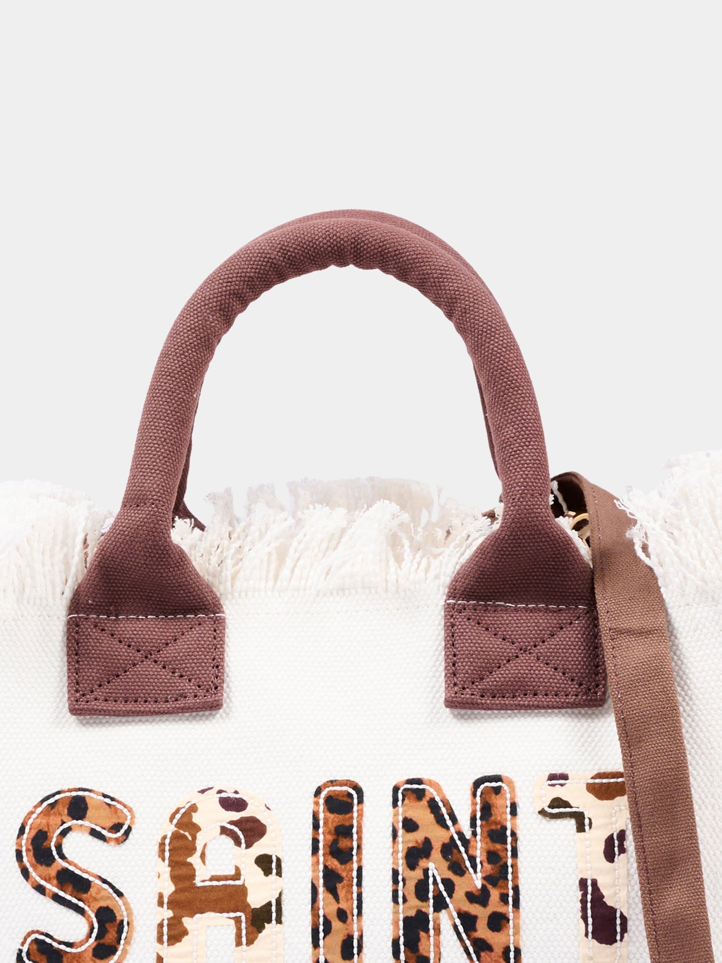 Borsa mare bianca Colette per bambina animalier,Mc2 Saint Barth,COL0001 00326L