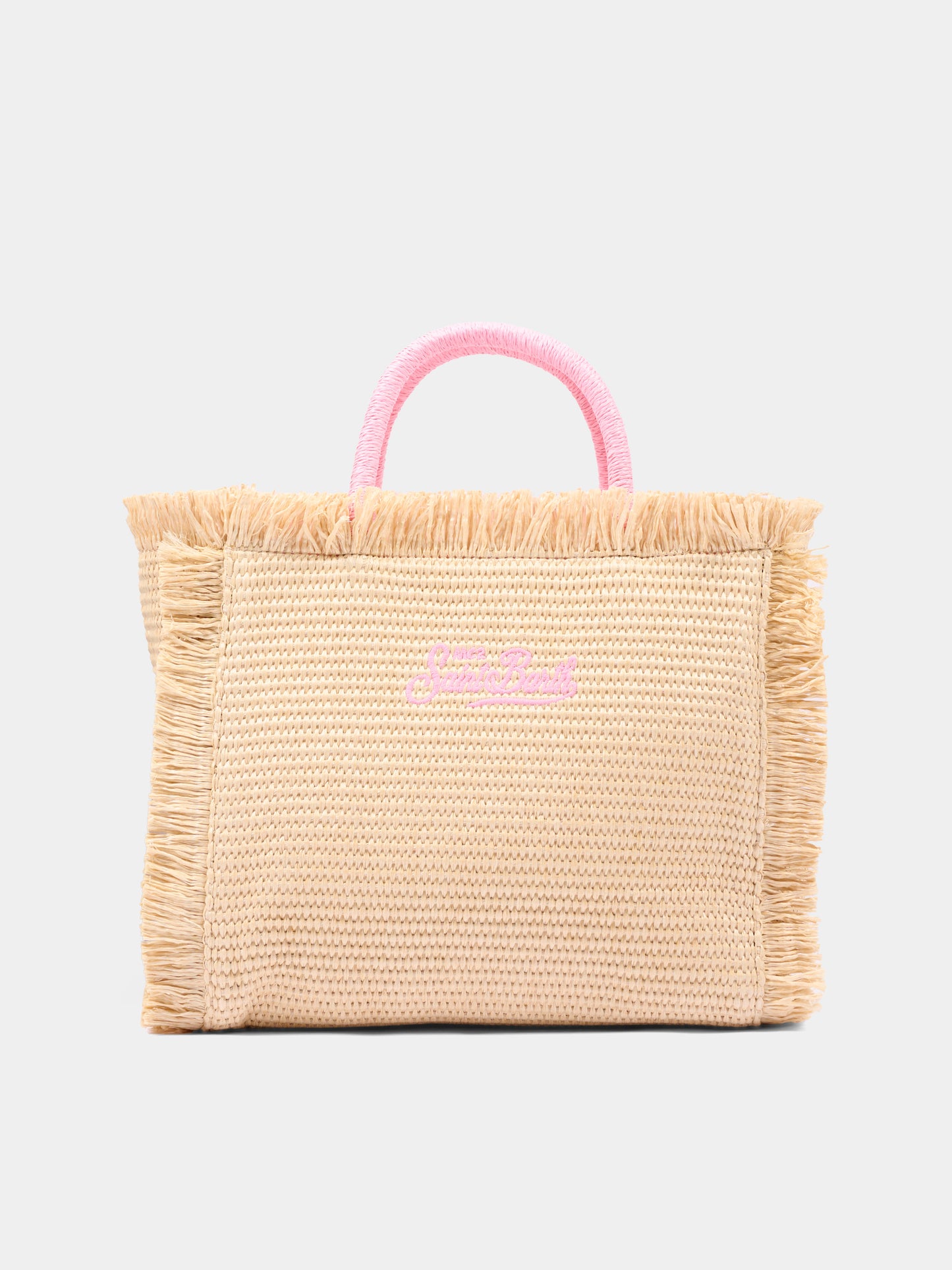 Borsa mare beige Colette Straw per bambina,Mc2 Saint Barth,COL0017 00415L
