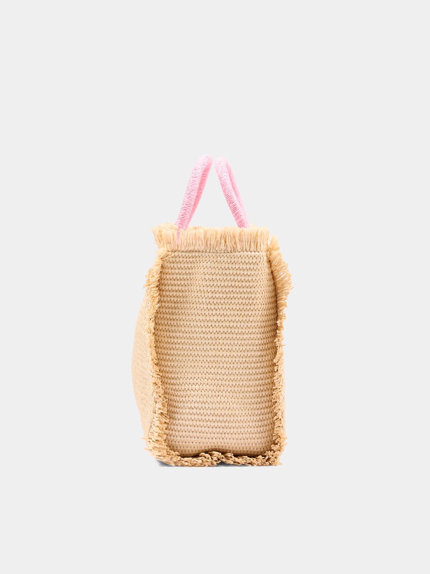 Borsa mare beige Colette Straw per bambina,Mc2 Saint Barth,COL0017 00415L