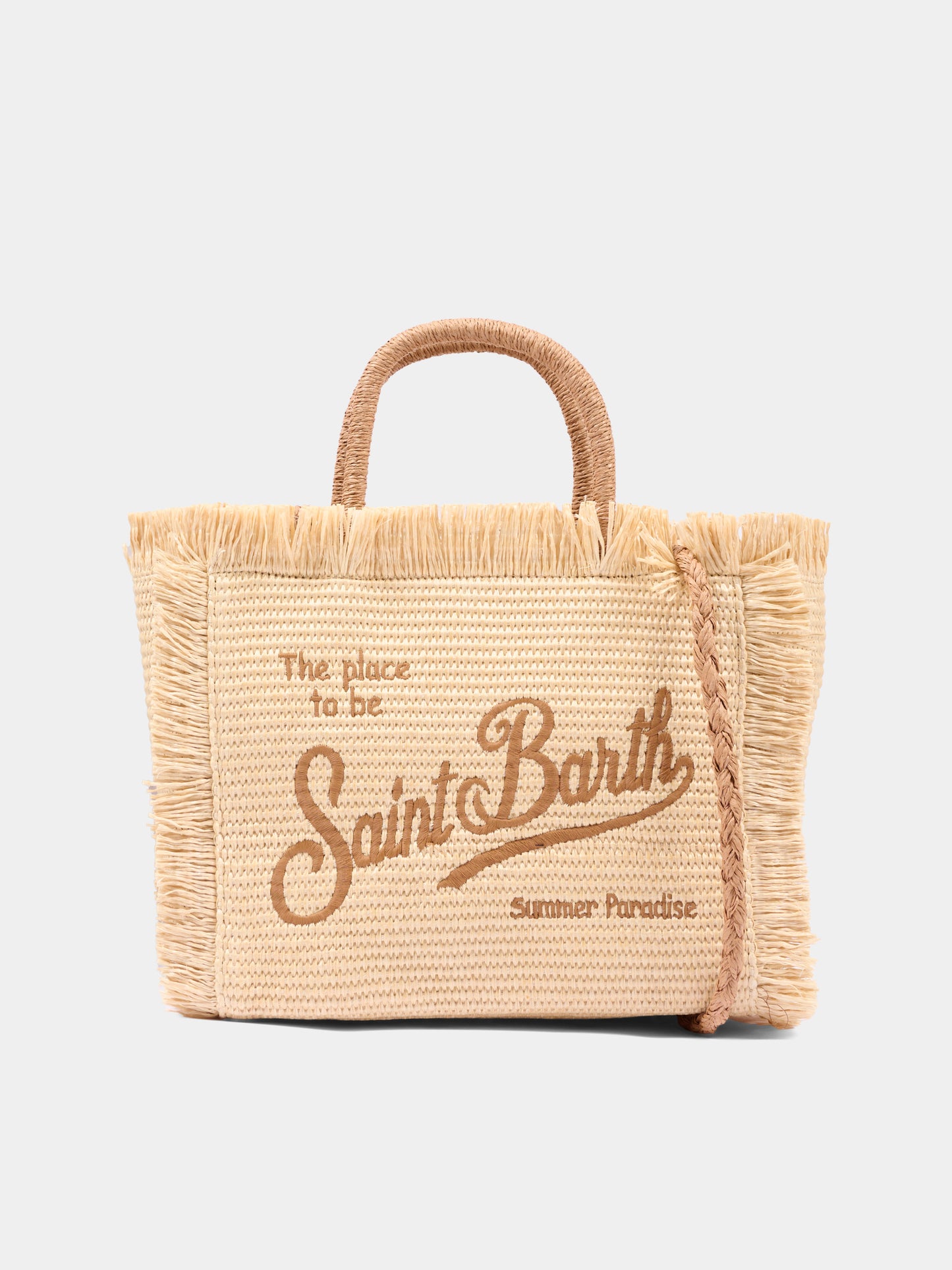 Borsa mare beige Colette Straw per bambina,Mc2 Saint Barth,COL0017 00368L