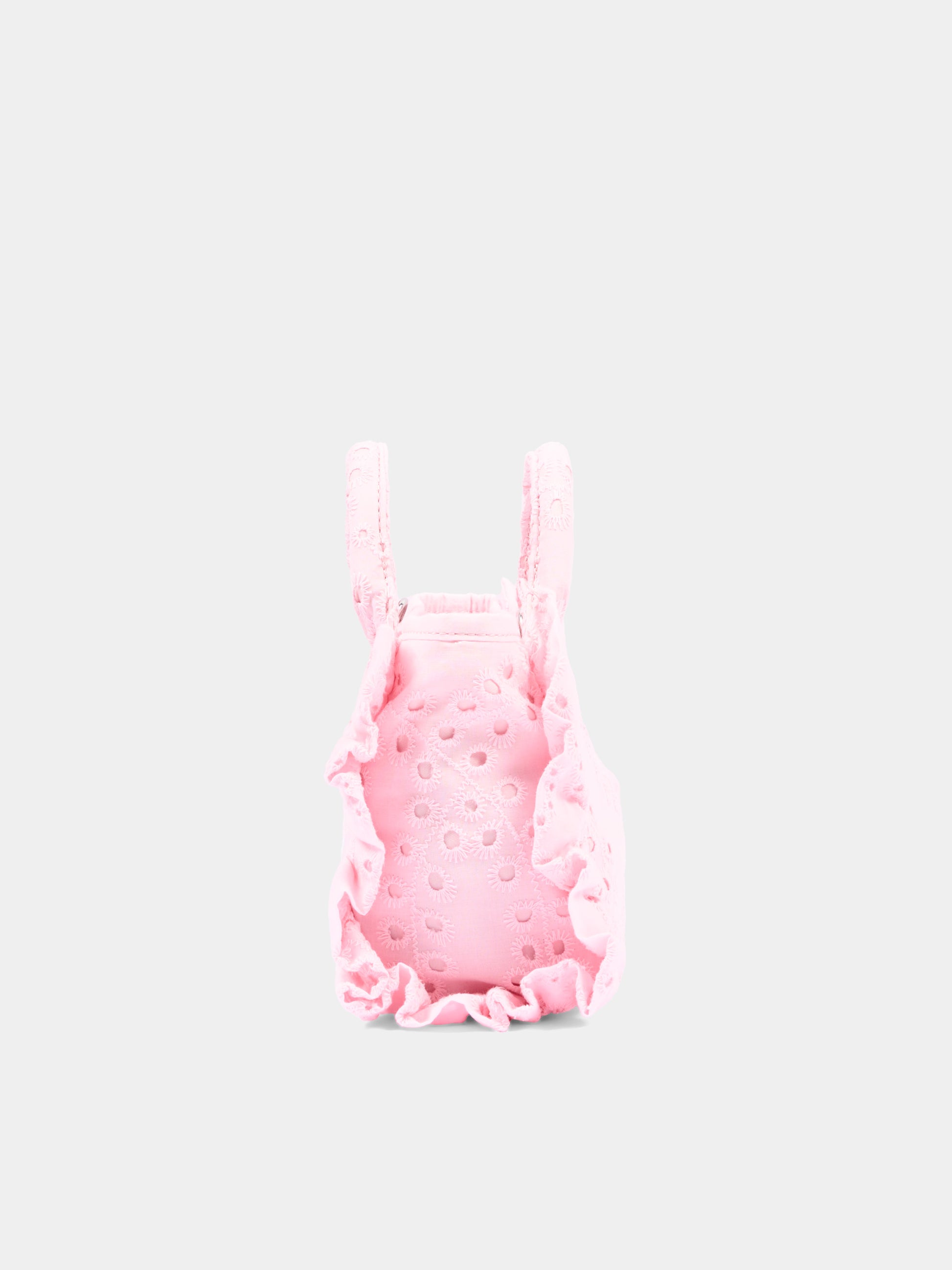 Borsa rosa Vanity Mini Volant per bambina,Mc2 Saint Barth,VAMI018 02531L