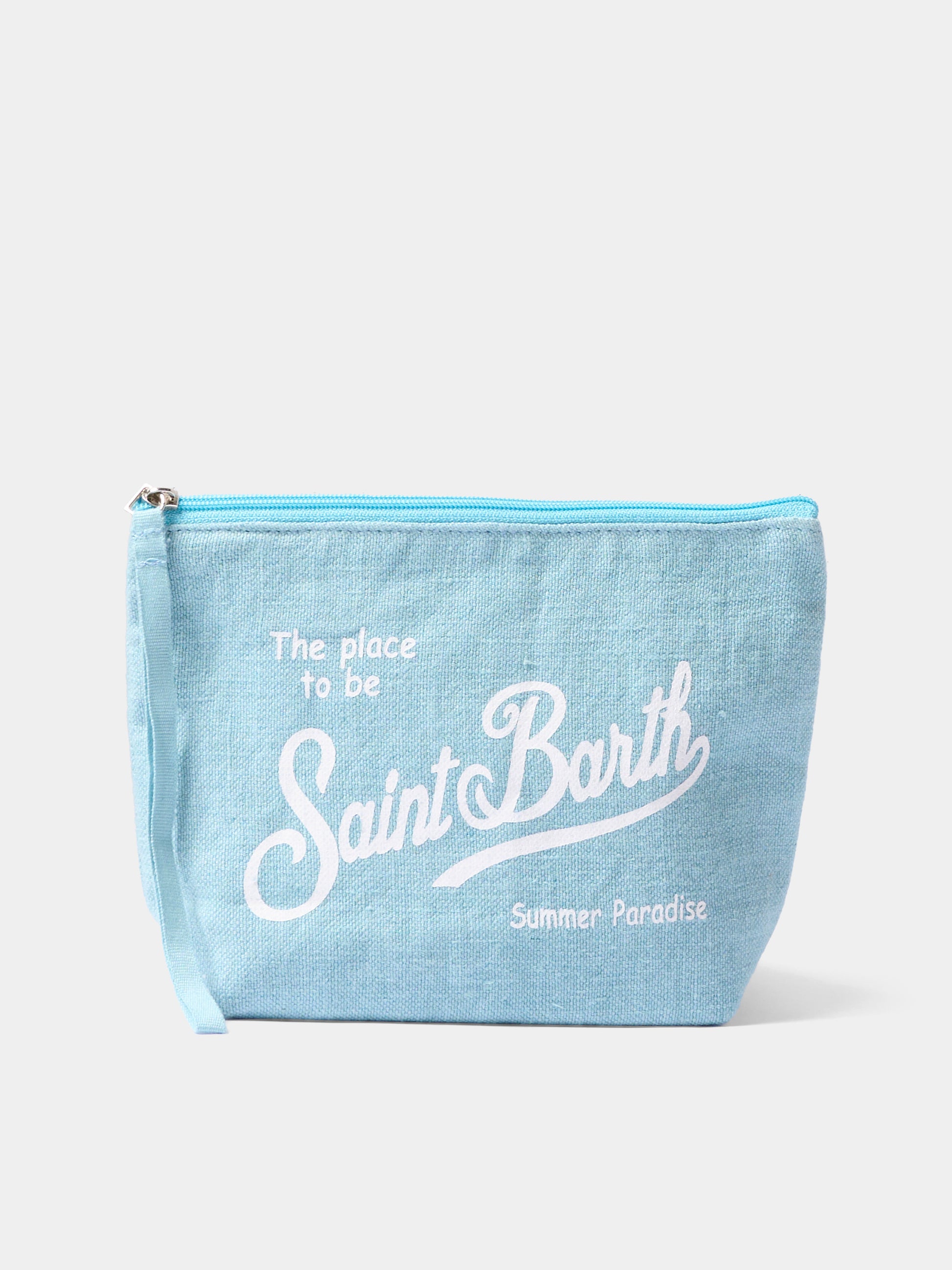 Pochette celeste Aline Linen per bambini,Mc2 Saint Barth,ALI0004 00555L