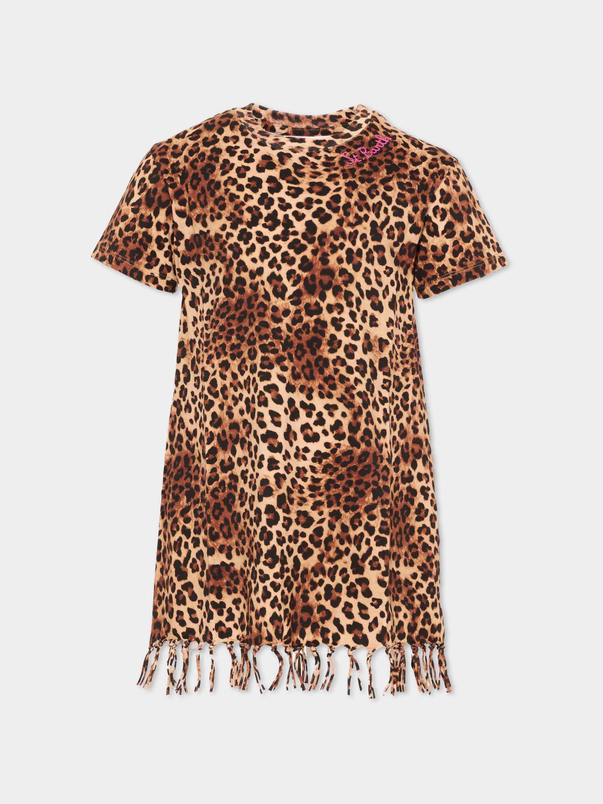 Copricostume marrone Abbey per bambina,Mc2 Saint Barth,ABY0001 03861L