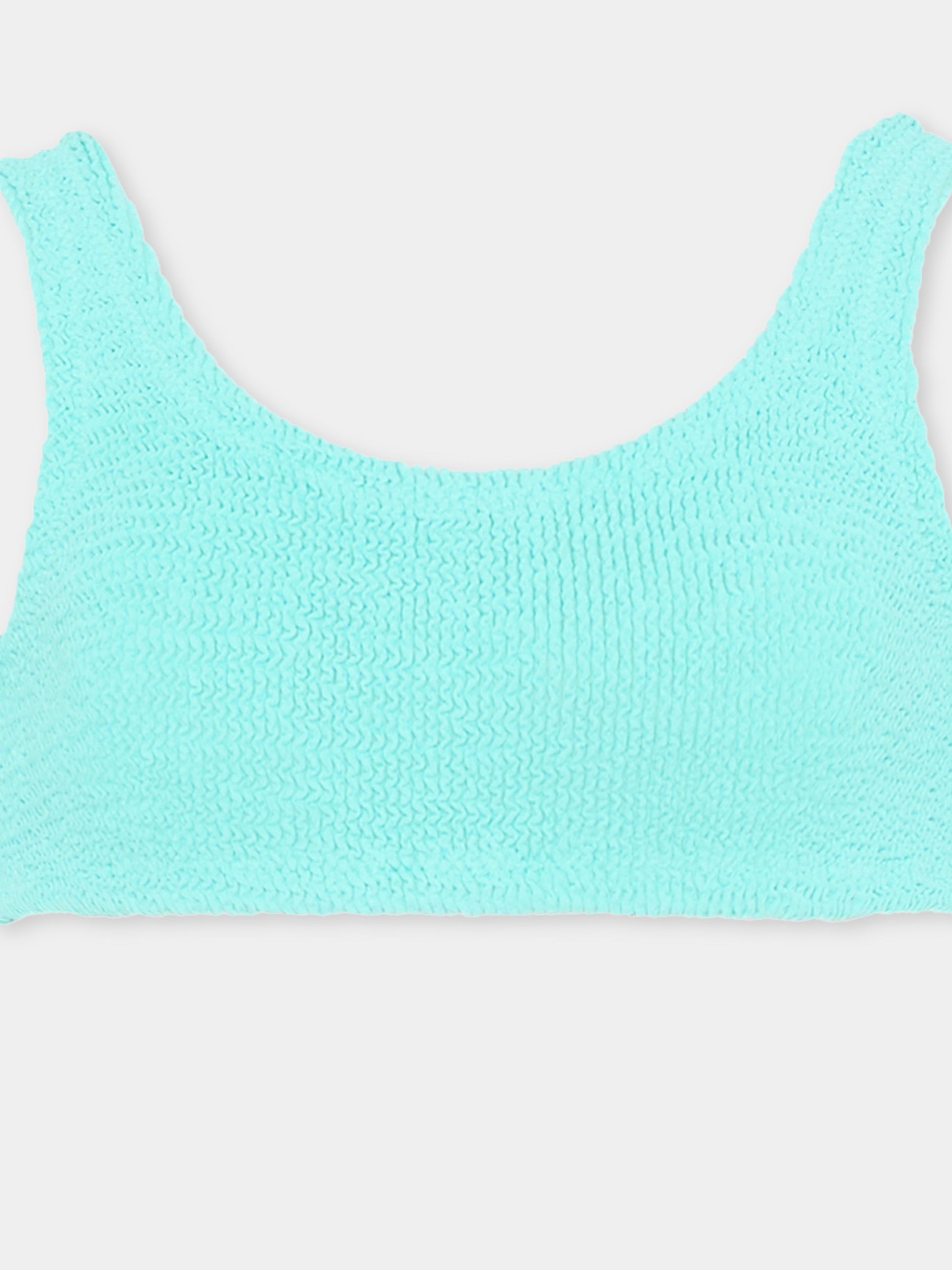 Slip e bikini azzurro  Baker W  per bambina,Mc2 Saint Barth,BAK0002 00046L