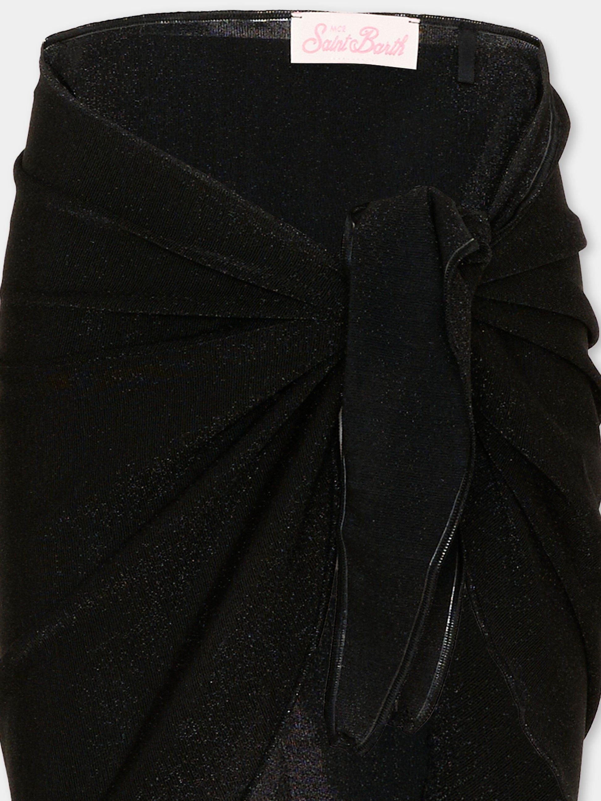 Copricostume nero  Sery Jr  per bambina,Mc2 Saint Barth,SER0003 00077L