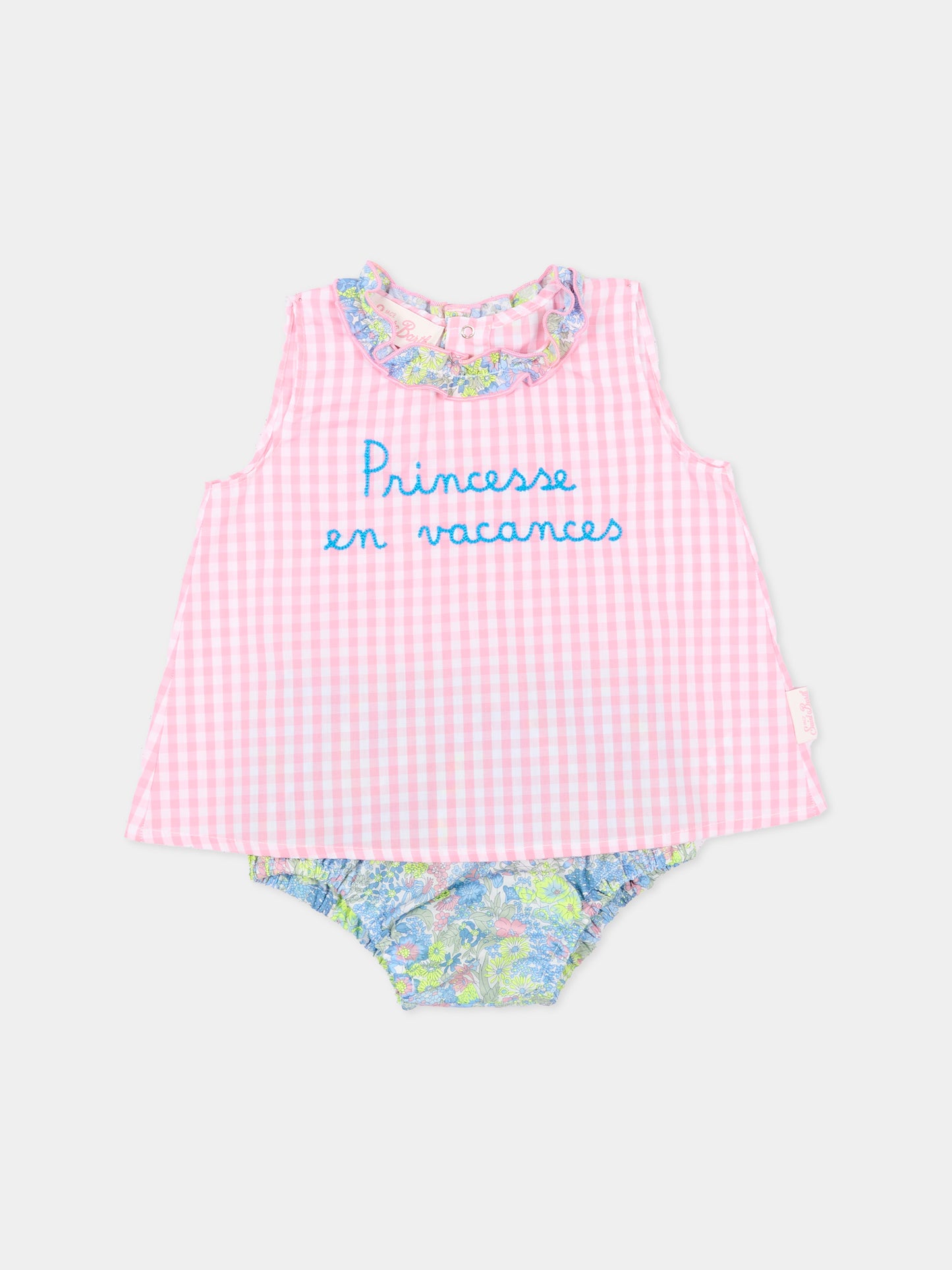 Completo rosa Abbey per neonata,Mc2 Saint Barth,ABB0002 00974L