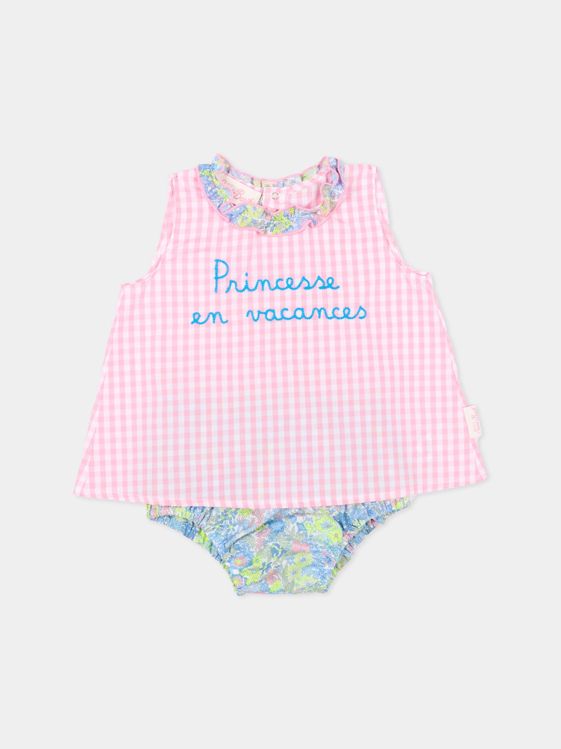 Completo rosa Abbey per neonata,Mc2 Saint Barth,ABB0002 00974L