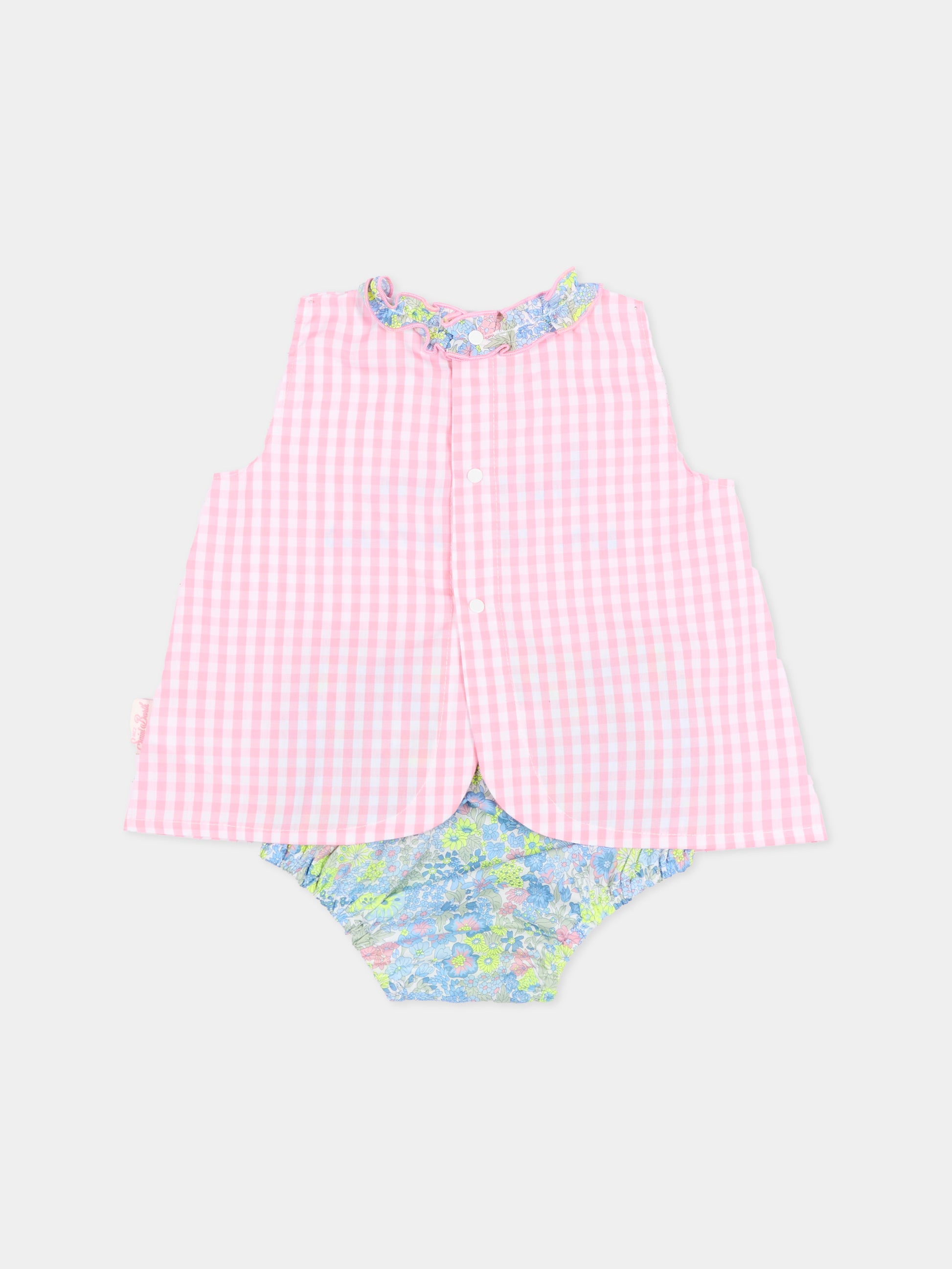 Completo rosa Abbey per neonata,Mc2 Saint Barth,ABB0002 00974L