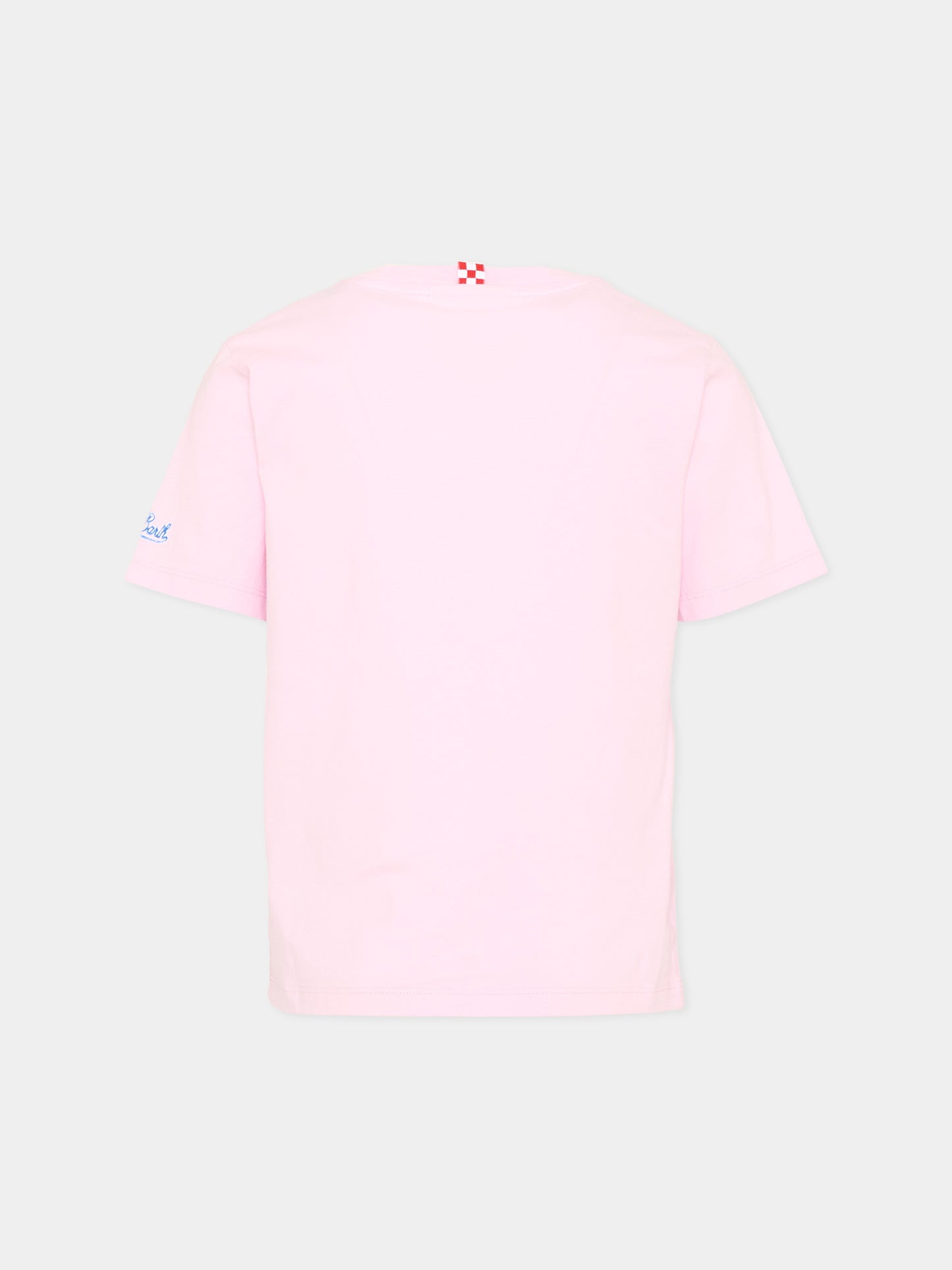 T-shirt rosa Portofino jr per bambini Snoopy,Mc2 Saint Barth,POT0002 02635L