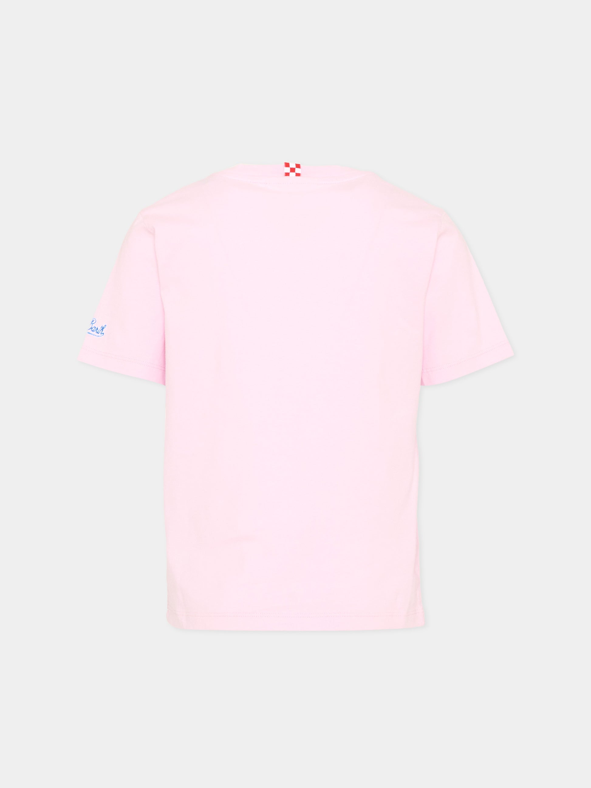 T-shirt rosa Portofino jr per bambini Snoopy,Mc2 Saint Barth,POT0002 02635L