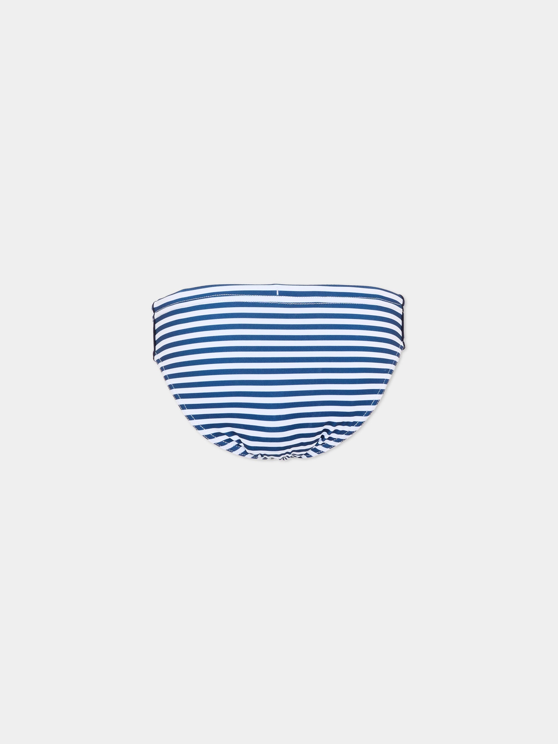 Slip mare blu Billy per bambino a righe,Mc2 Saint Barth,BIL0001 04134L