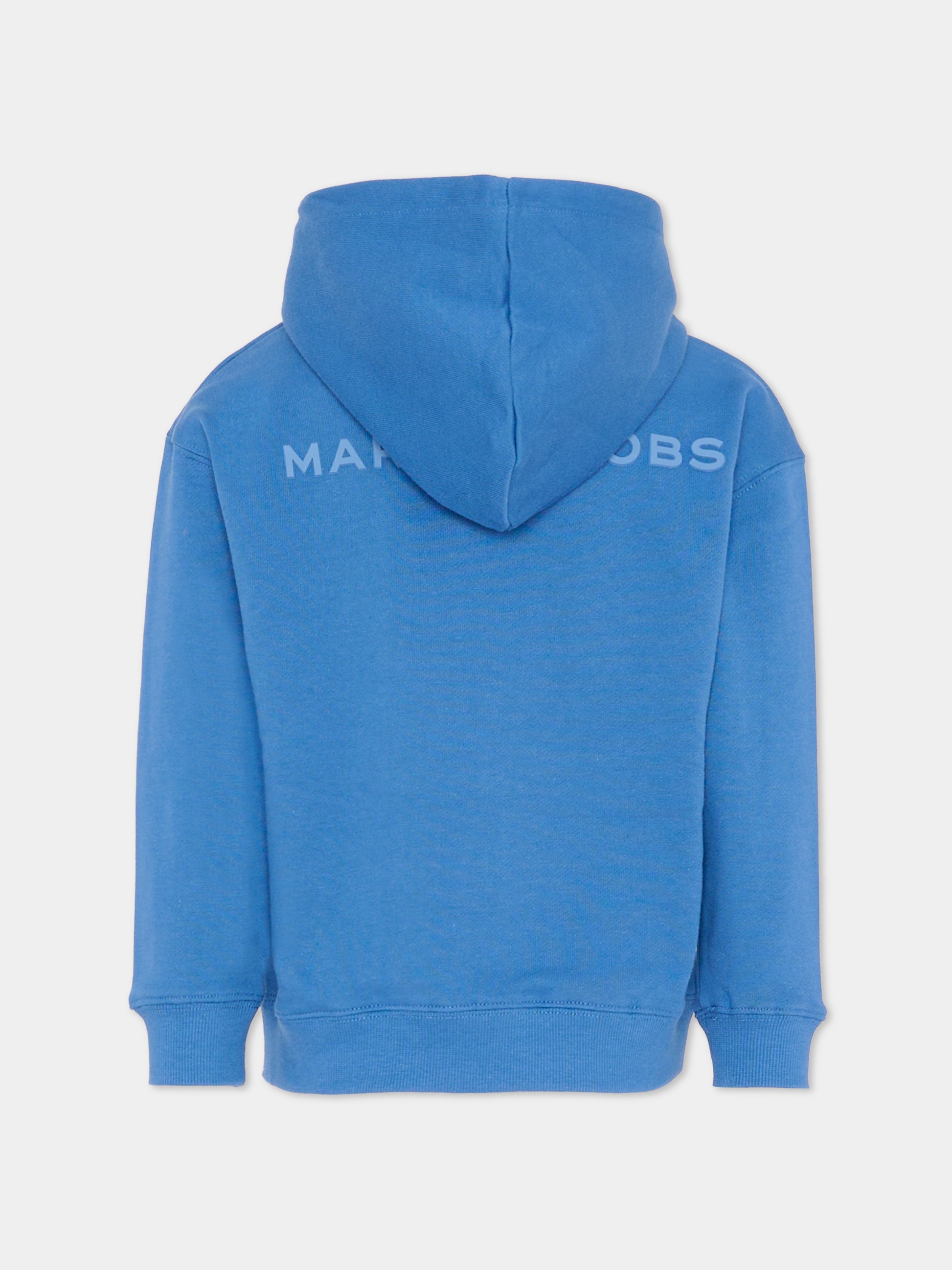 Felpa blu per bambino con logo,Marc Jacobs,W60321 820