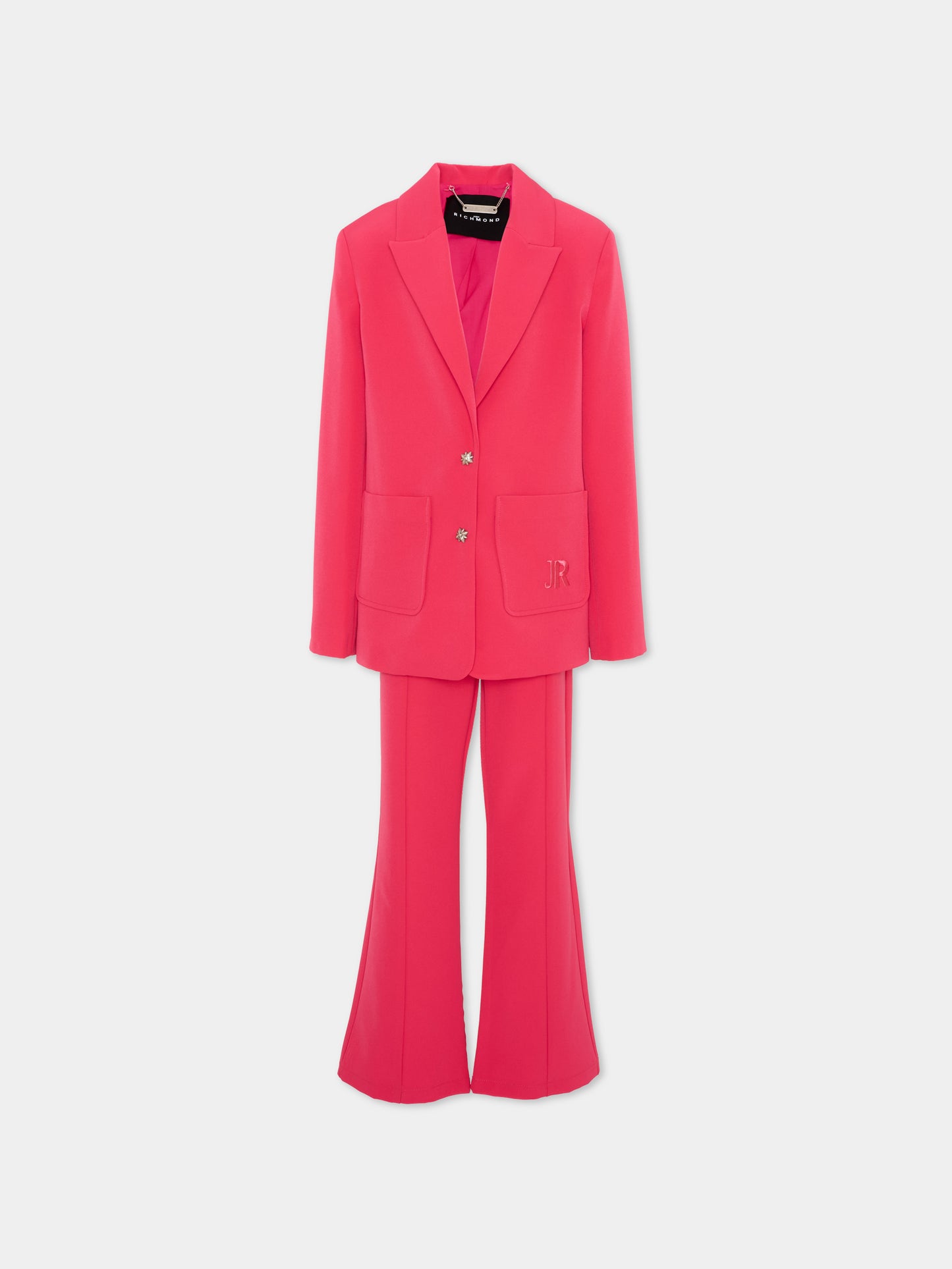 Completo elegante fucsia per bambina,Richmond,RGP26179JP FUCHSIA PURPLE