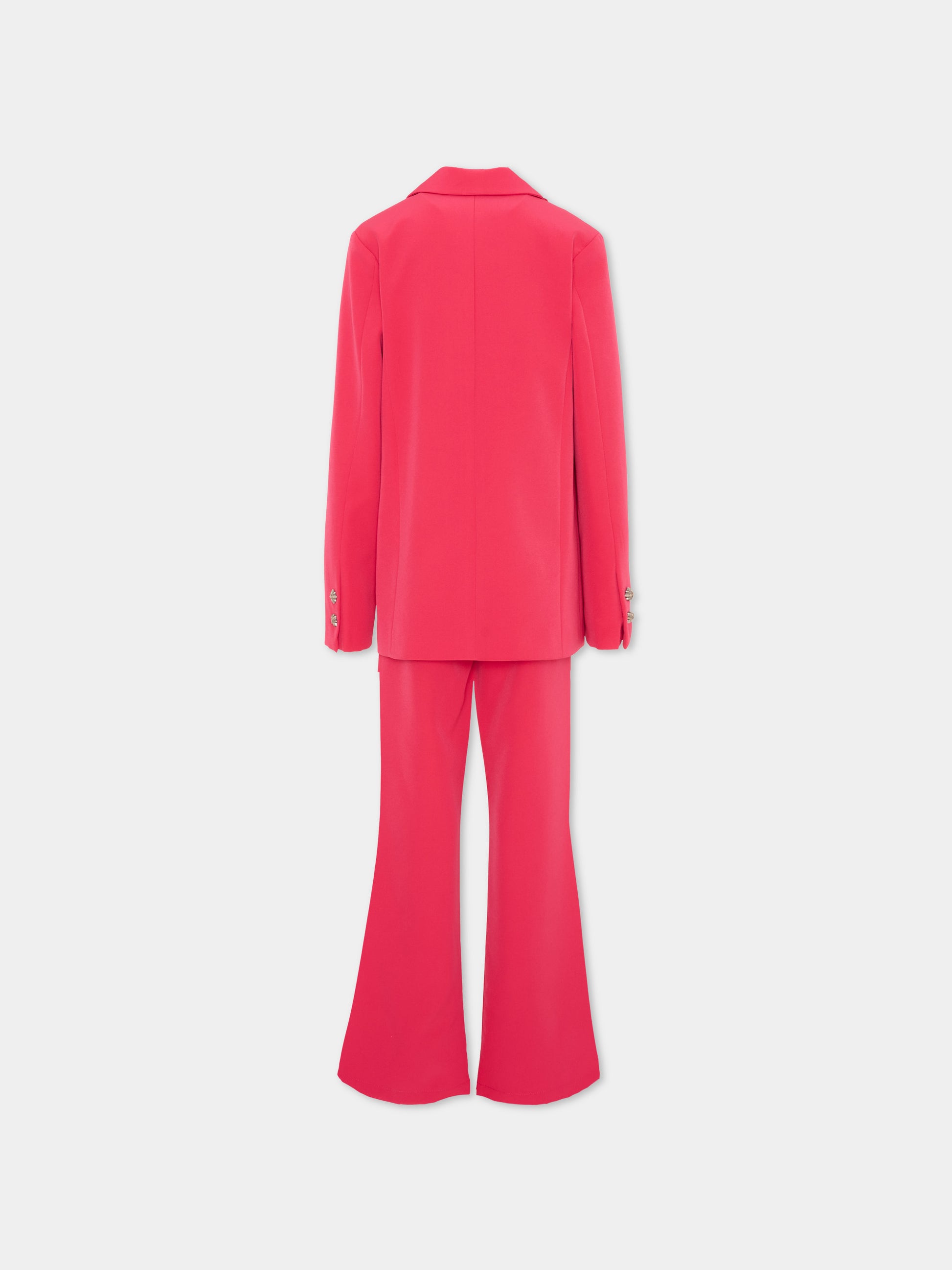 Completo elegante fucsia per bambina,Richmond,RGP26179JP FUCHSIA PURPLE