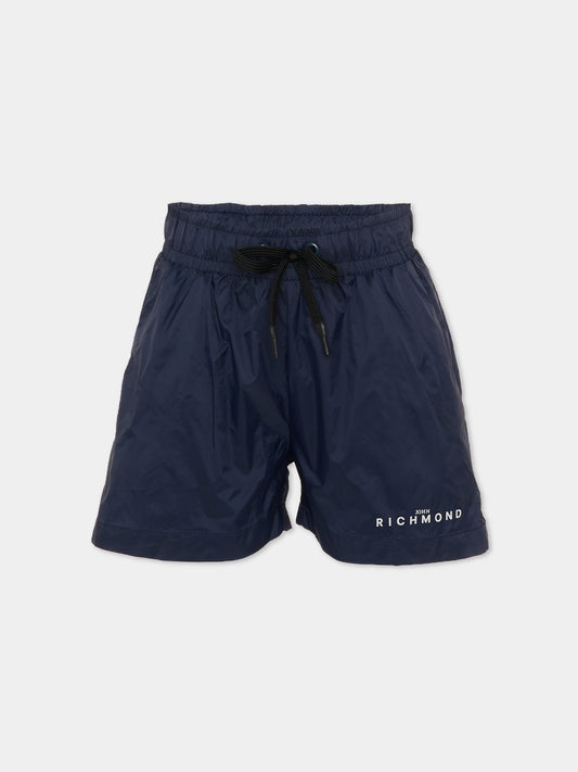 Boxer mare blu per neonato con logo,Richmond,RIP26013CO BLUE BEACON