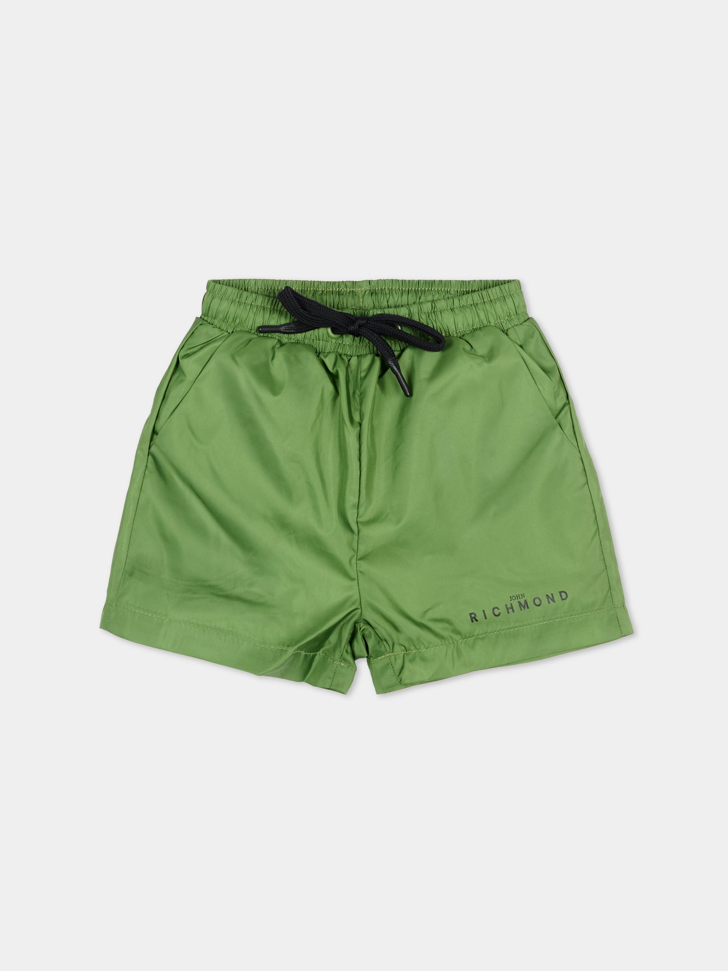 Boxer mare verde per neonato con logo,Richmond,RIP26013CO GREEN WILLOW BOUGH