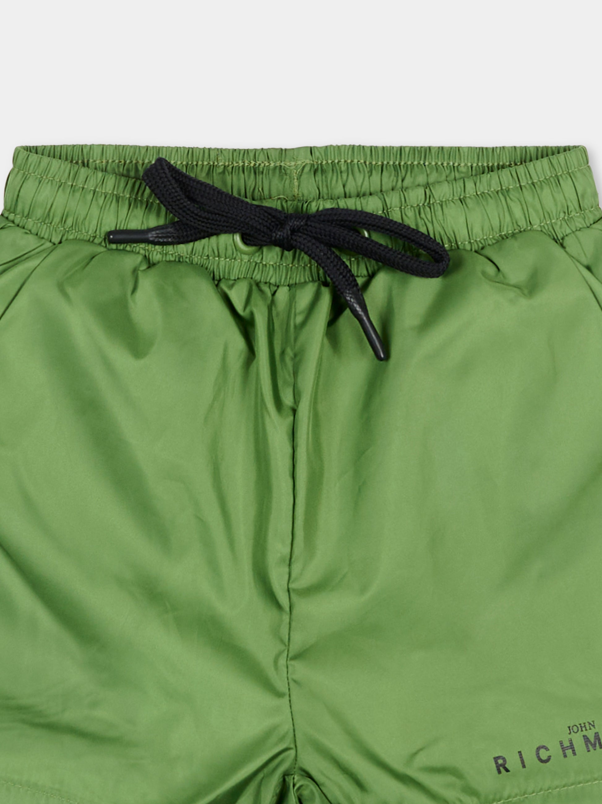 Boxer mare verde per neonato con logo,Richmond,RIP26013CO GREEN WILLOW BOUGH