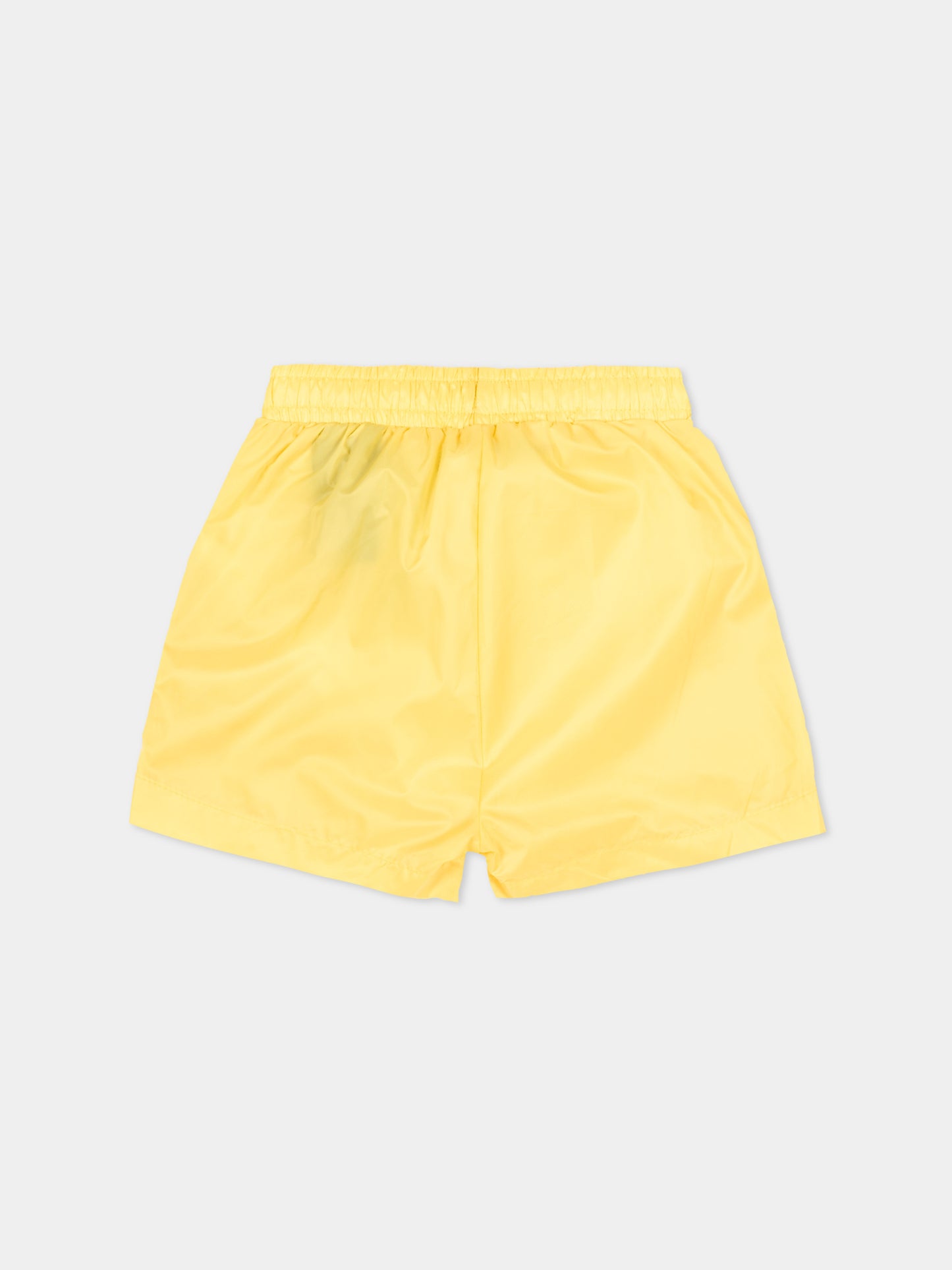 Boxer mare giallo per neonato con logo,Richmond,RIP26013CO YELLOW WAX