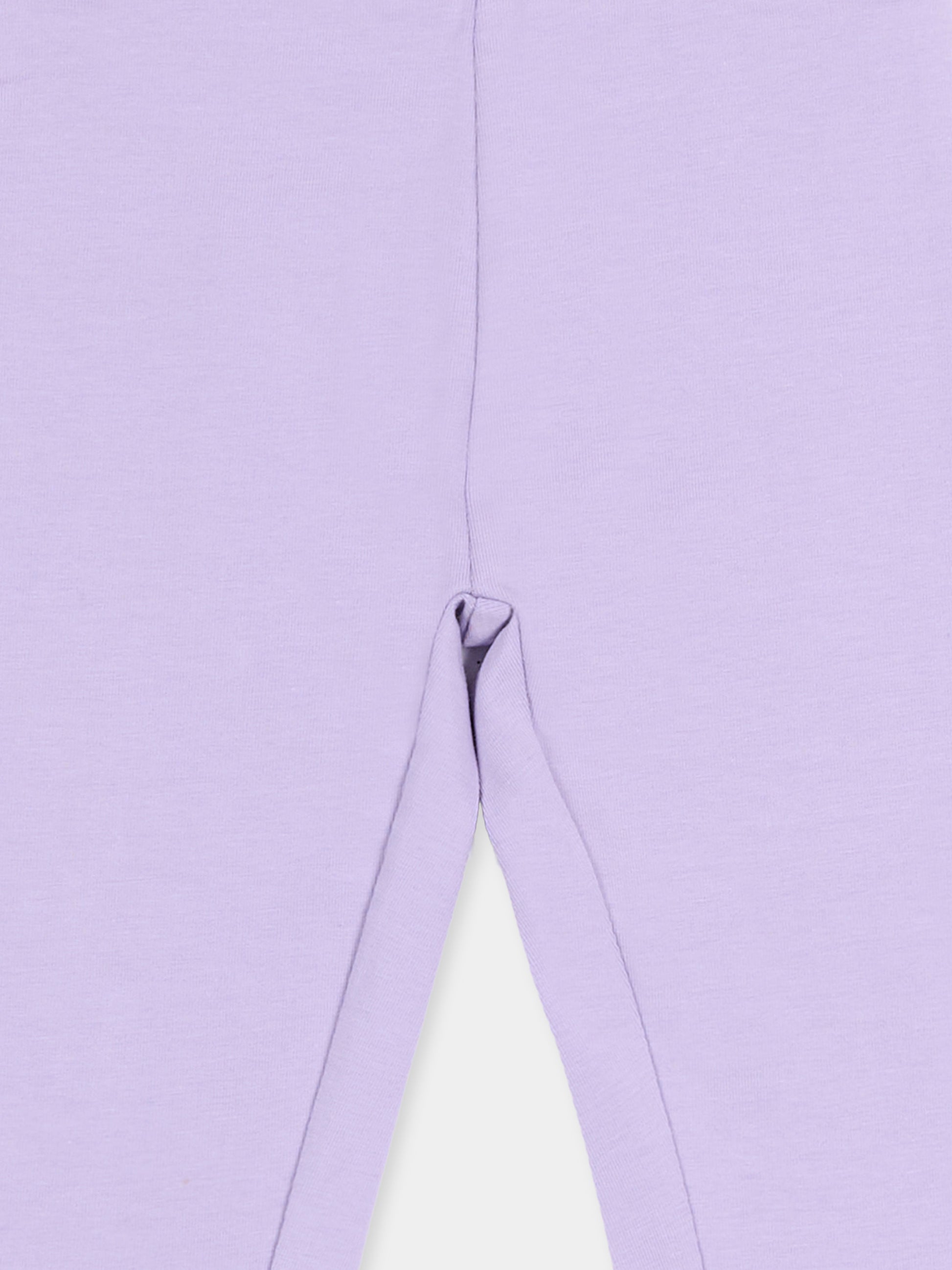 Leggings lilla per neonata con logo,Richmond,RIP26086LE VIOLET TULIP