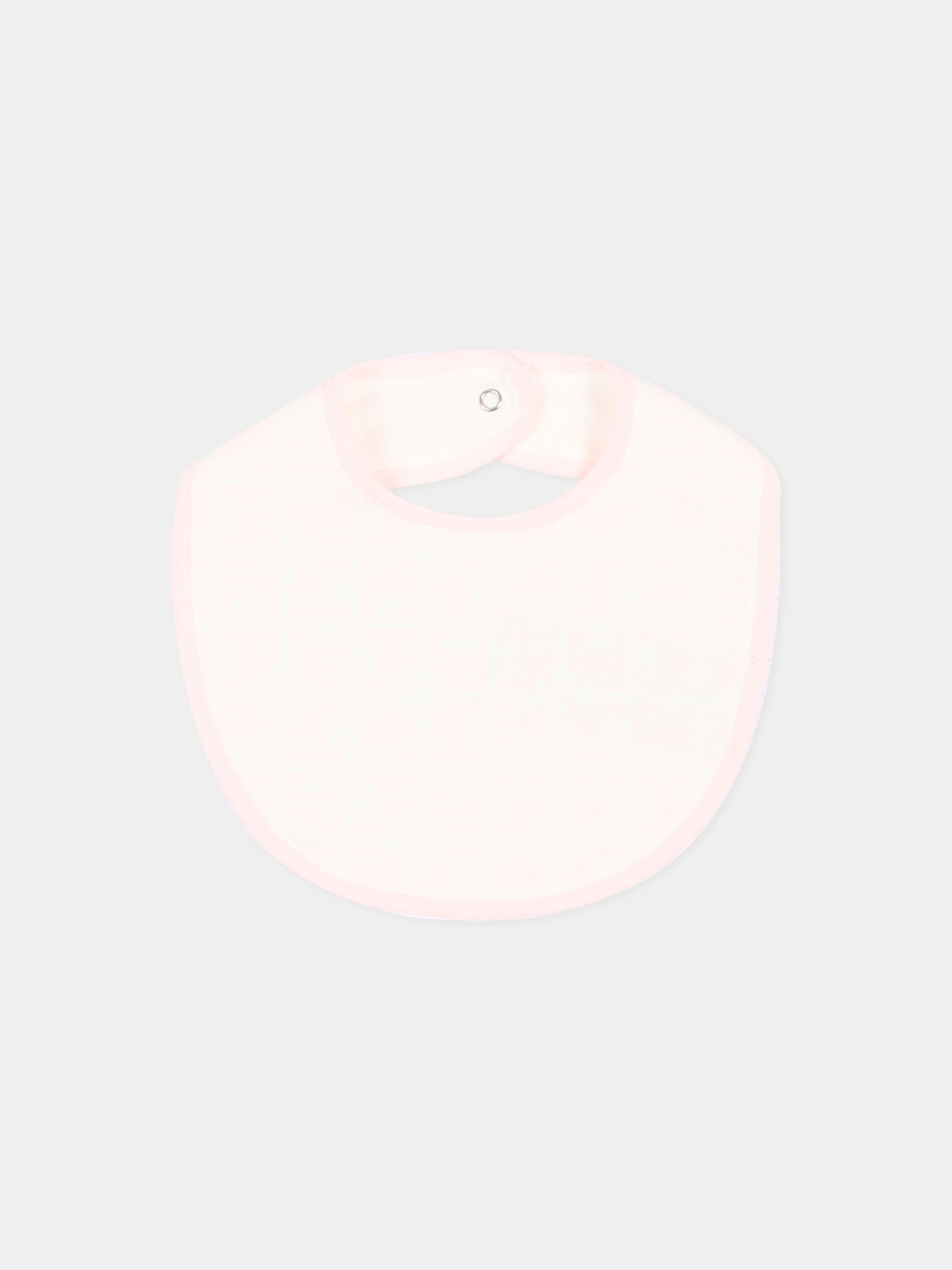 Set tutina rosa per neonata con logo,Richmond,RLP26001TU PINK