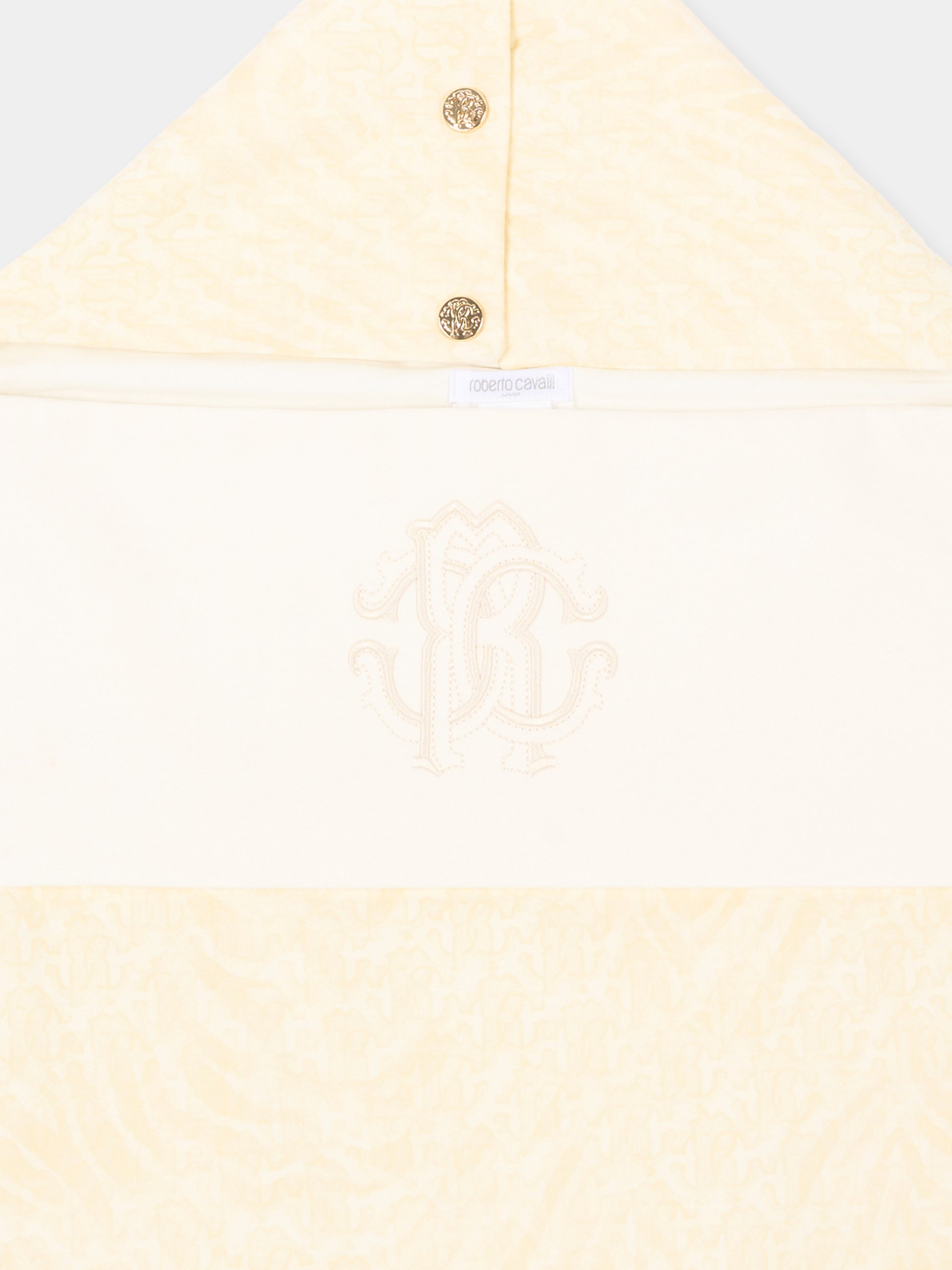 Sacco nanna avorio per neonati animalier,Roberto Cavalli Kids,CLP26012SN ZEBRA AVORIO