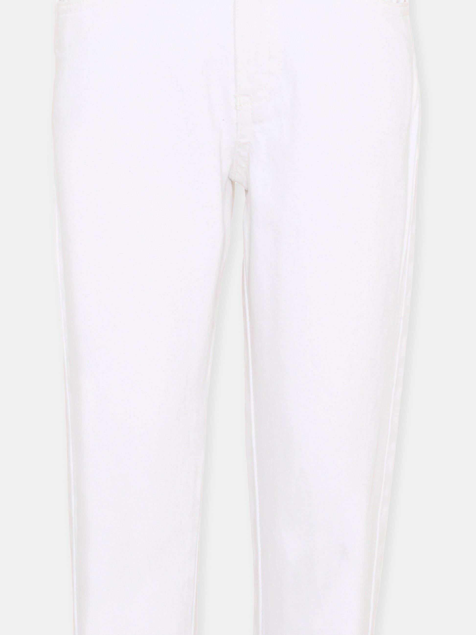 Pantaloni bianchi per bambino,Trussardi Junior,TIP26006PA WHITE OPTICAL