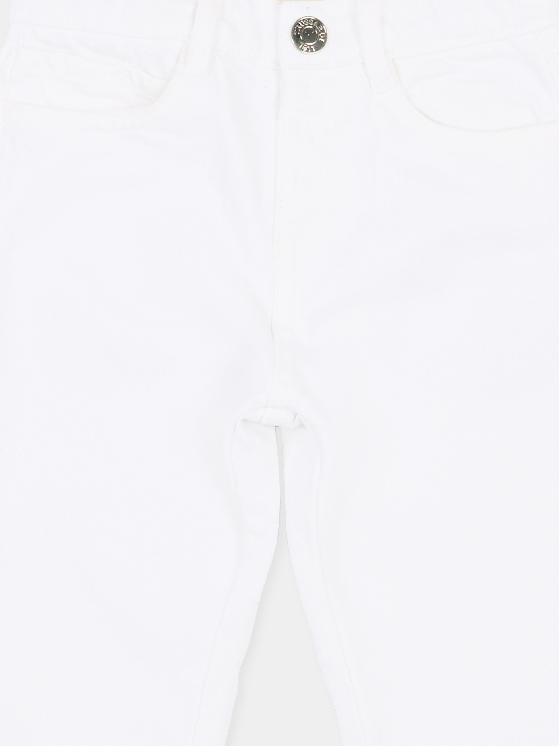 Pantaloni bianchi per neonato,Trussardi Junior,TIP26006PA WHITE OPTICAL