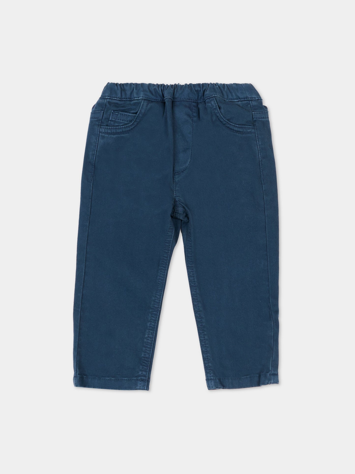 Pantaloni blu per neonato,Fay Kids,FT6530 Z0078 667