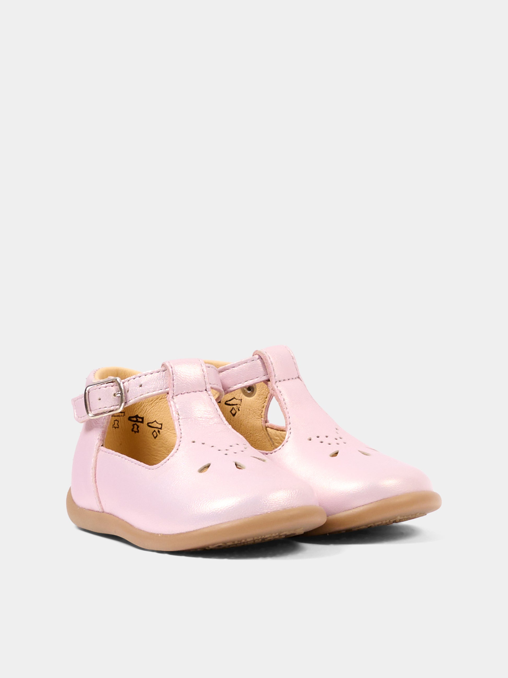 Occhi Di Bue rosa Stand Up Salome per bambina,Pom D'api,U 1 AB KY04 03 LIGHT PINK