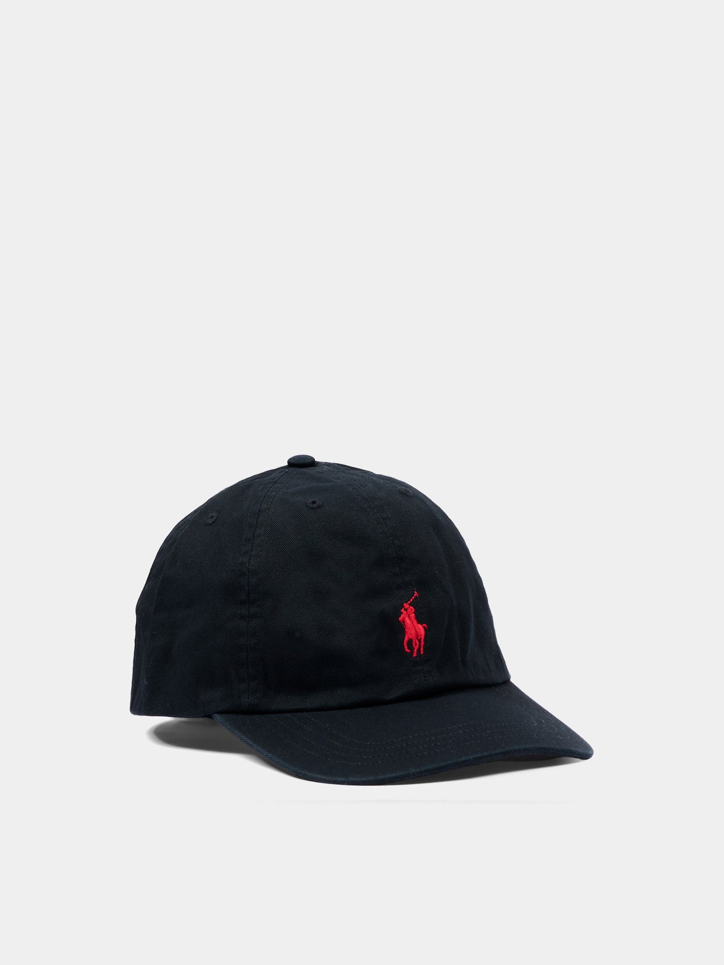 Cappello nero con Pony per bambini,Ralph Lauren Kids,552489005