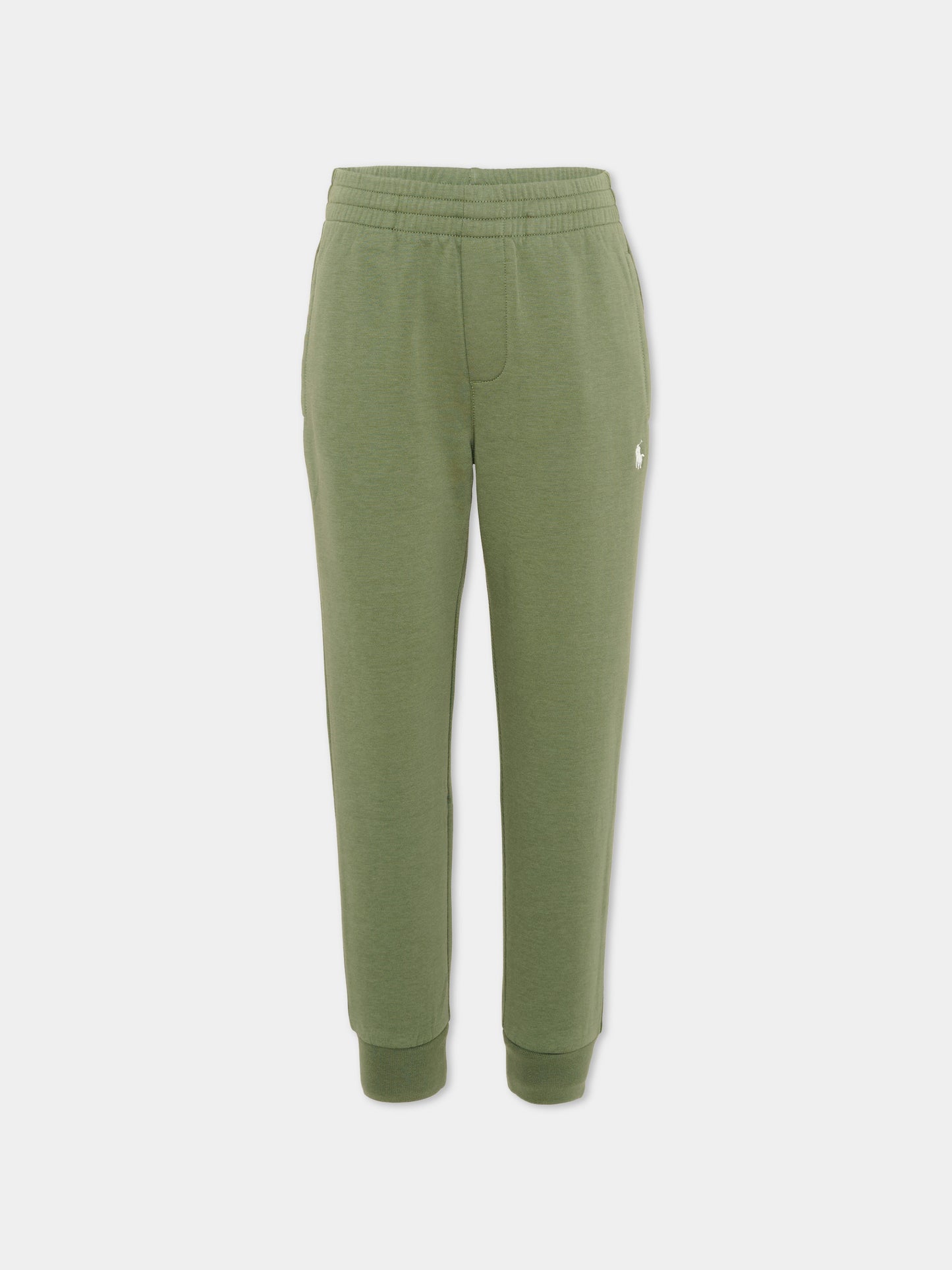 Pantaloni sportivi verdi per bambino,Ralph Lauren Kids,A95764002