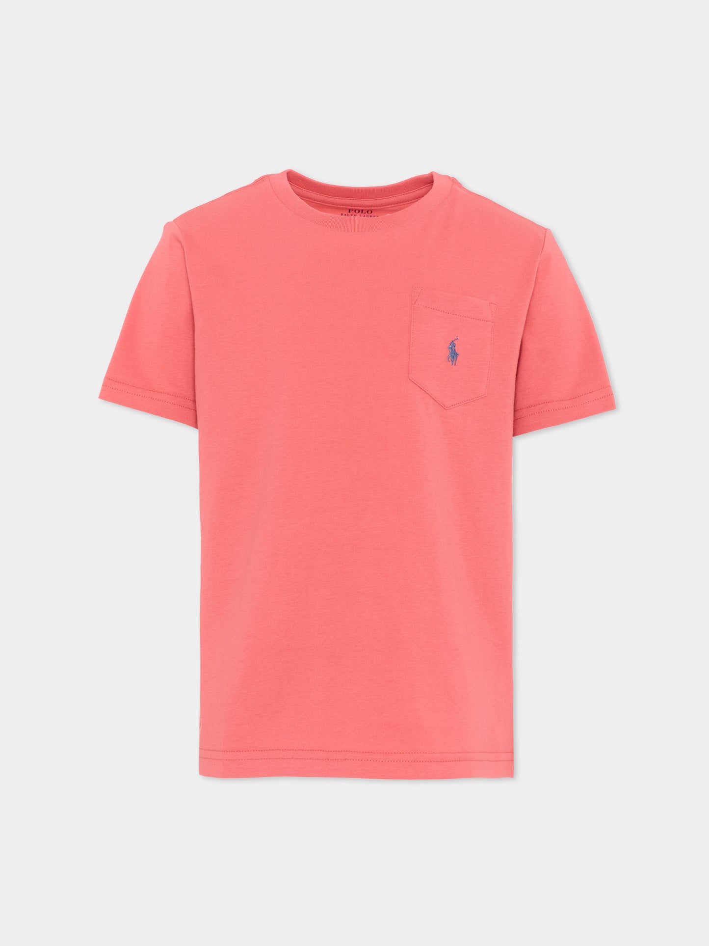 T-Shirt rosa per bambina con Pony,Ralph Lauren Kids,970333505