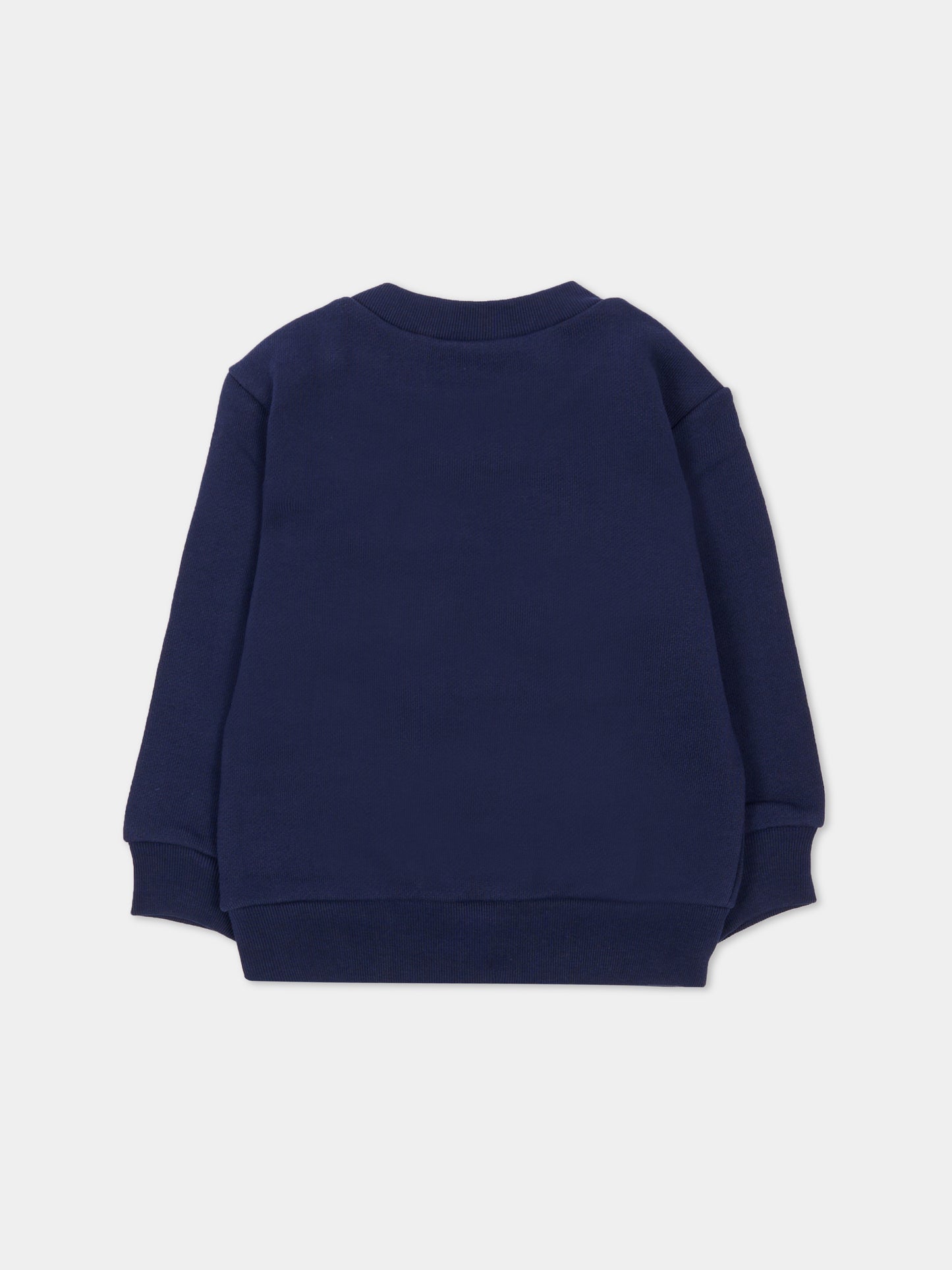 Felpa blu per neonato con logo,Dsquared2,DQ3099-D0AEY-DQ864