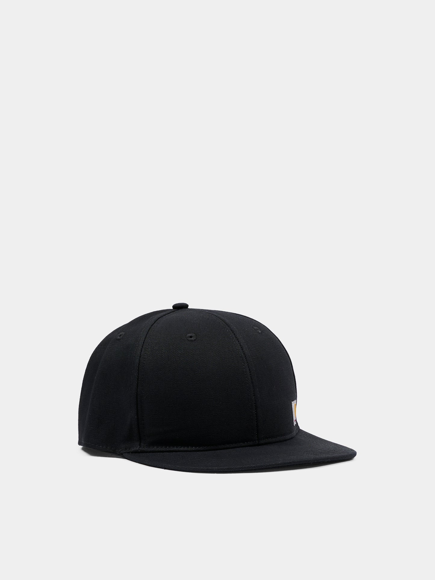 Cappello nero per bambino con logo,Carhartt,0386067 BLACK