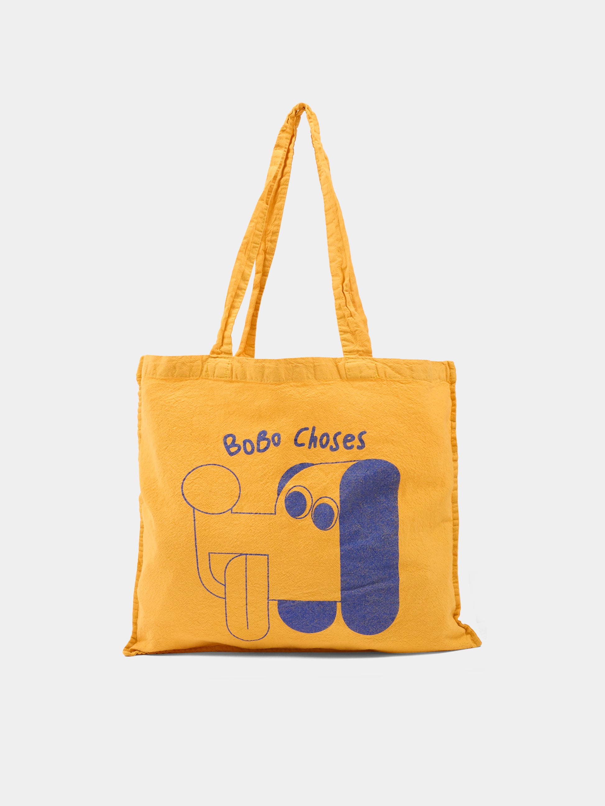 Tote bag arancione per bambini con logo,Bobo Choses,B225AI074