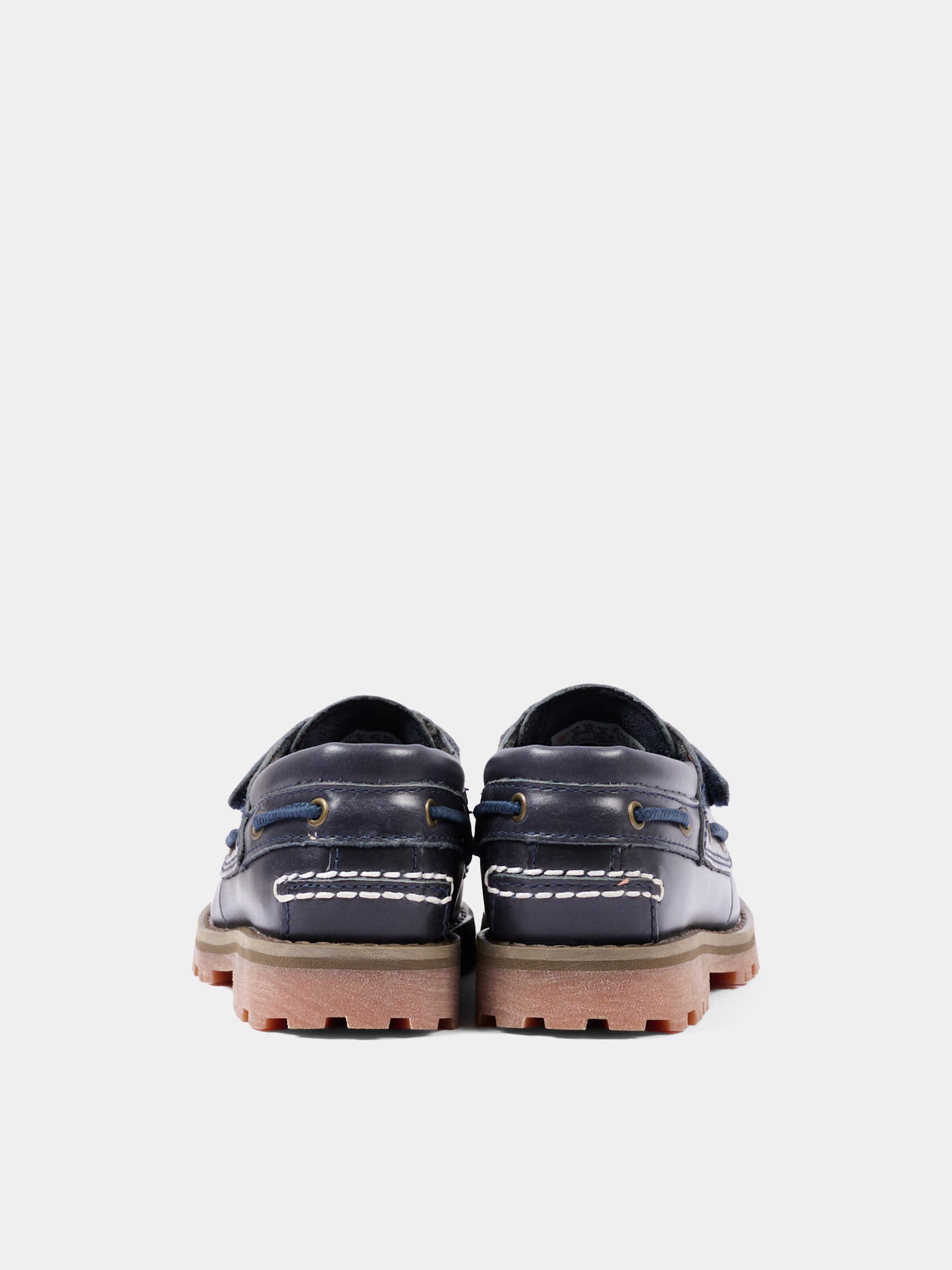 Mocassini blu per bambino,Timberland,TB0A5P7AEP81