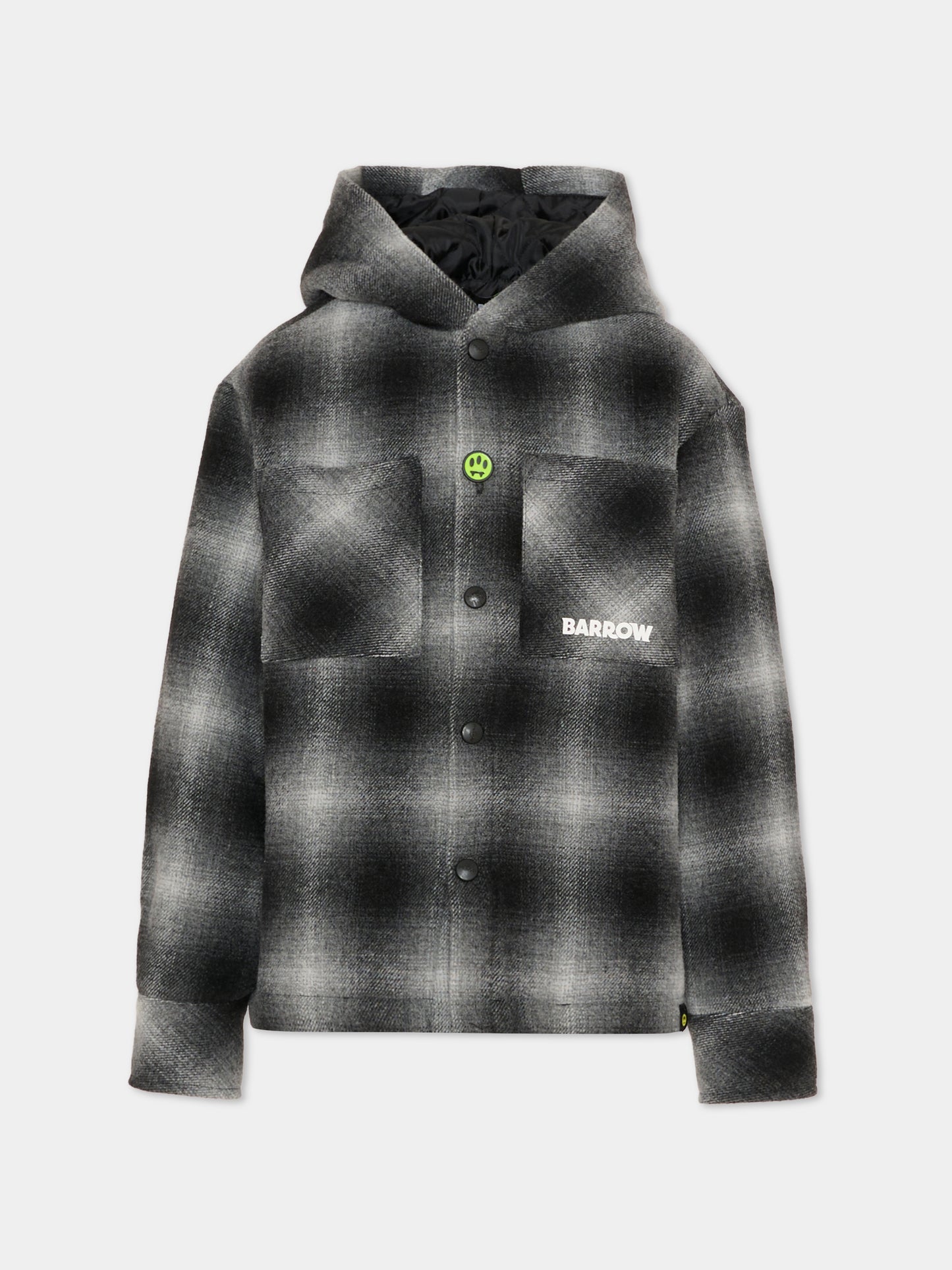 Camicia grigia per bambino con logo,Barrow,F5BKJUSI112 110