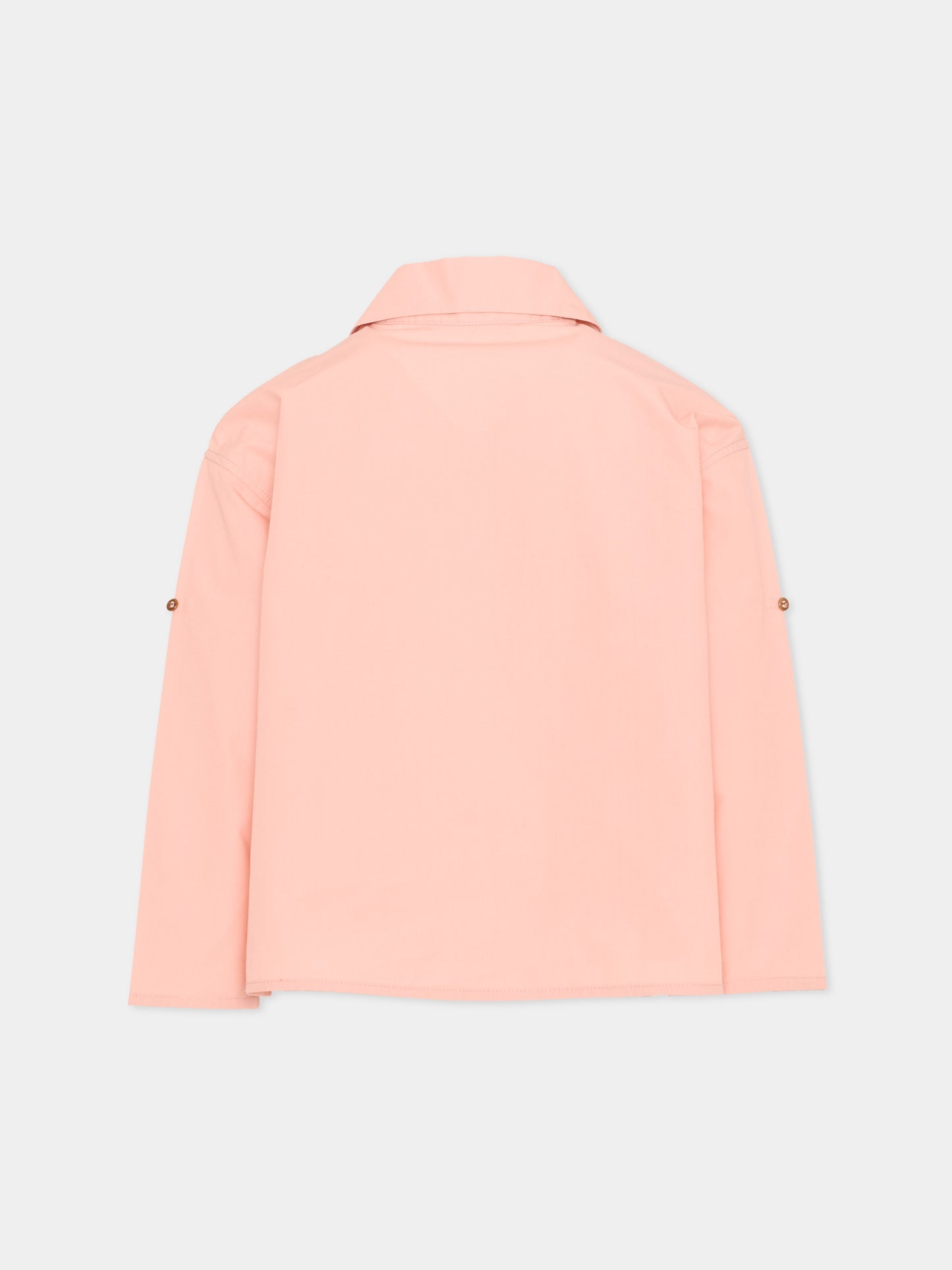 Polo rosa per bambina,Vélocipède,VLC-SS26-SH004 PINK