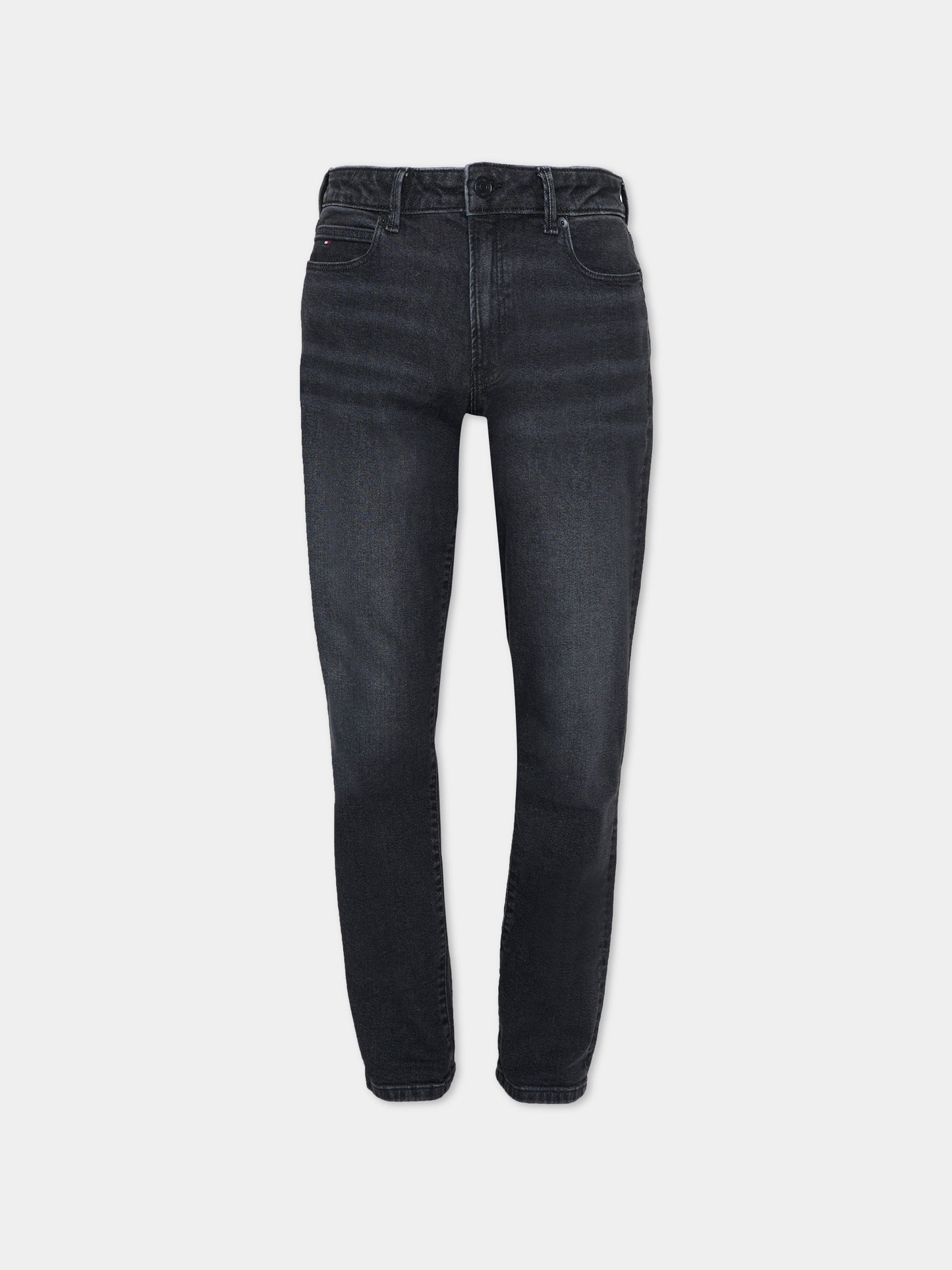 Jeans denim per bambino con bandierina,Tommy Hilfiger Junior,KB0KB09919 1BY