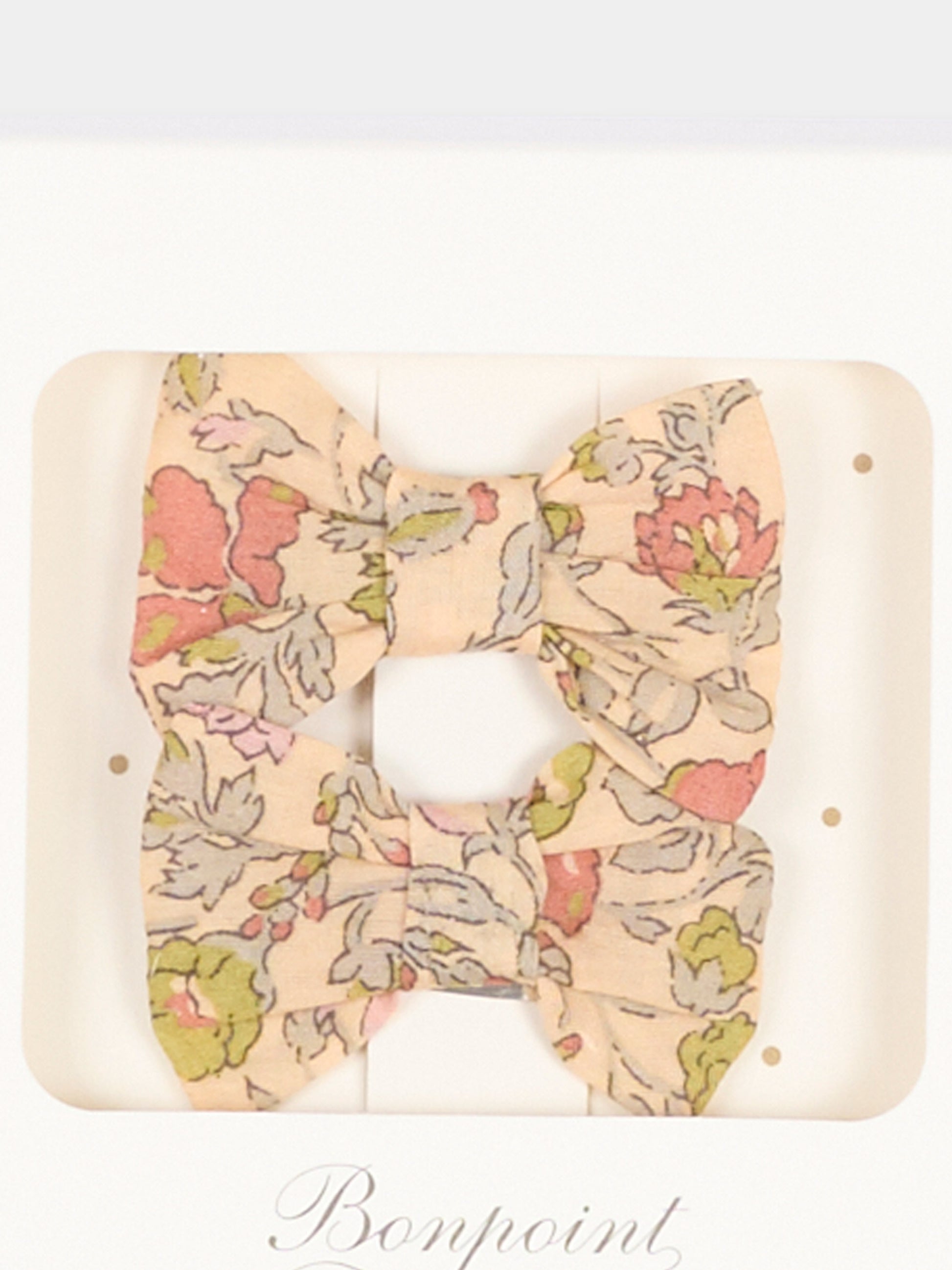 Fermagli multicolor per bambina floreali,Bonpoint,W06GHAW00001 523B